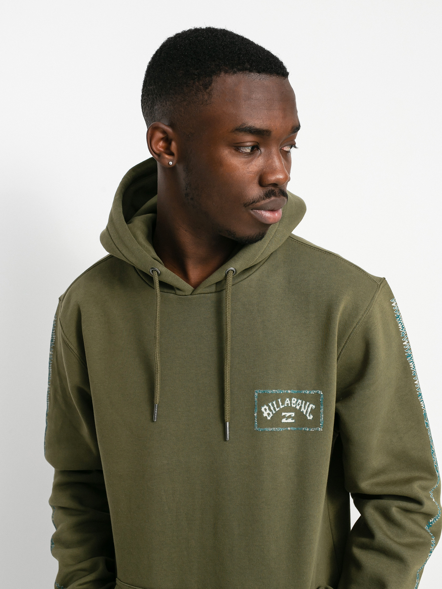 Bluza z kapturem Billabong Arch HD (military)