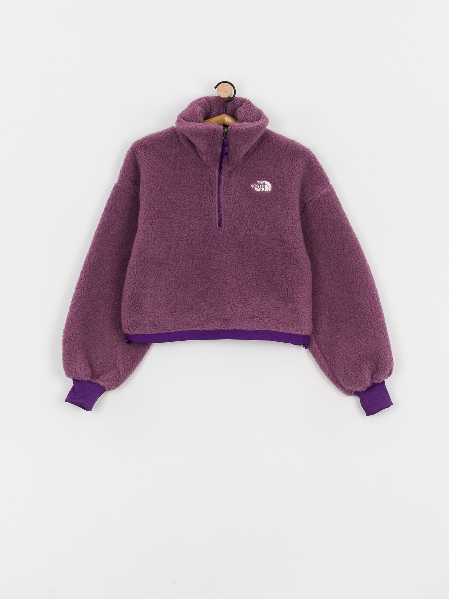Damski Polar The North Face Platte Sherpa (pikespurple/gravitypurple)