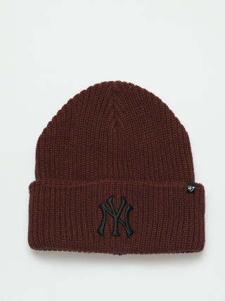 Czapka zimowa 47 Brand MLB New York Yankees Upper Cut (dark maroon)