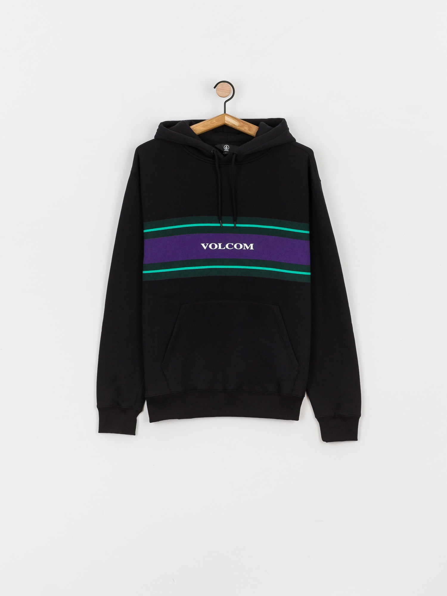 Bluza z kapturem Volcom Zero Division HD (black)