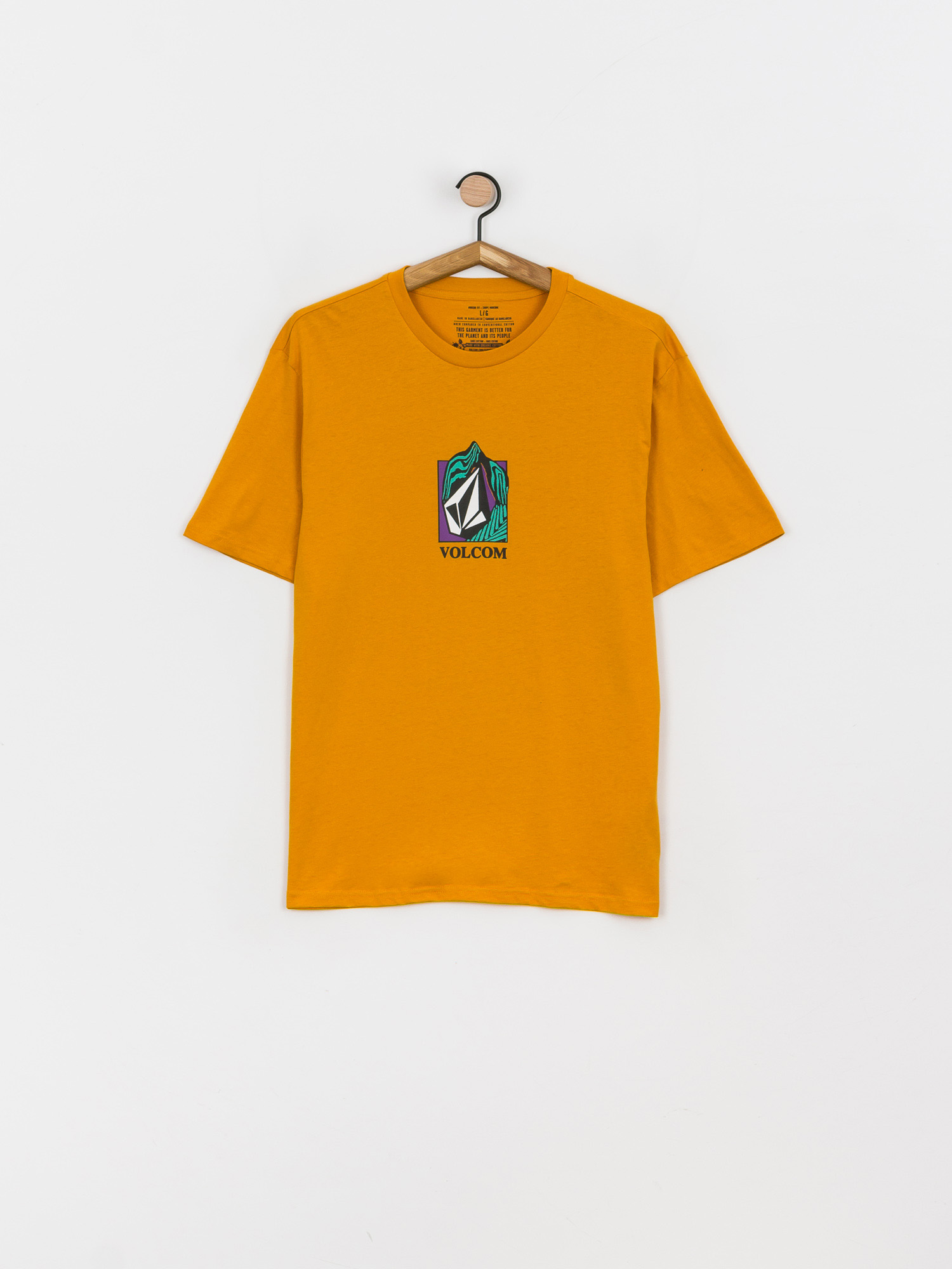 T-shirt Volcom Crostic Bsc (vintage gold)