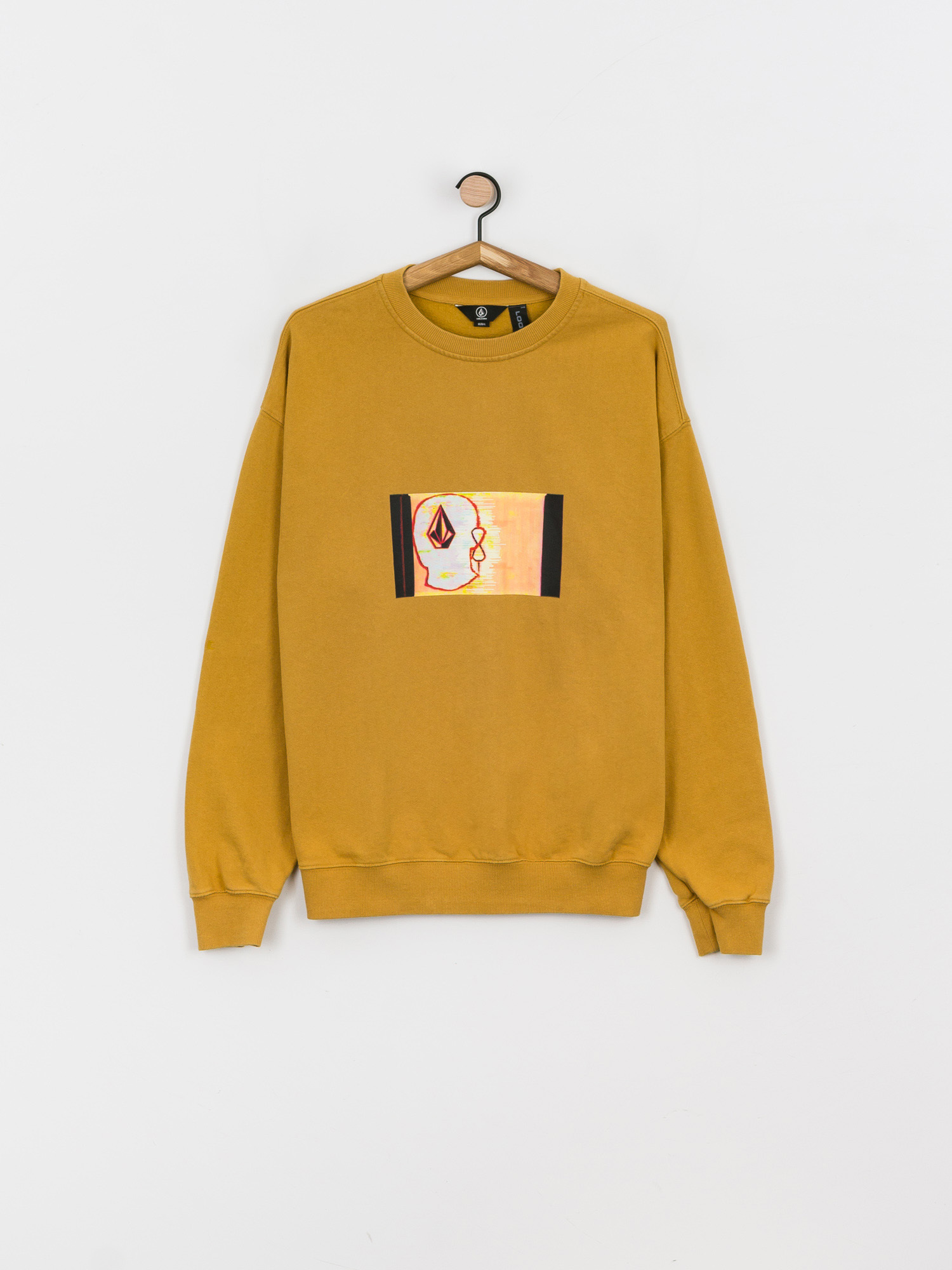 Bluza Volcom Fa Animoscillator Crew (mustard gold)