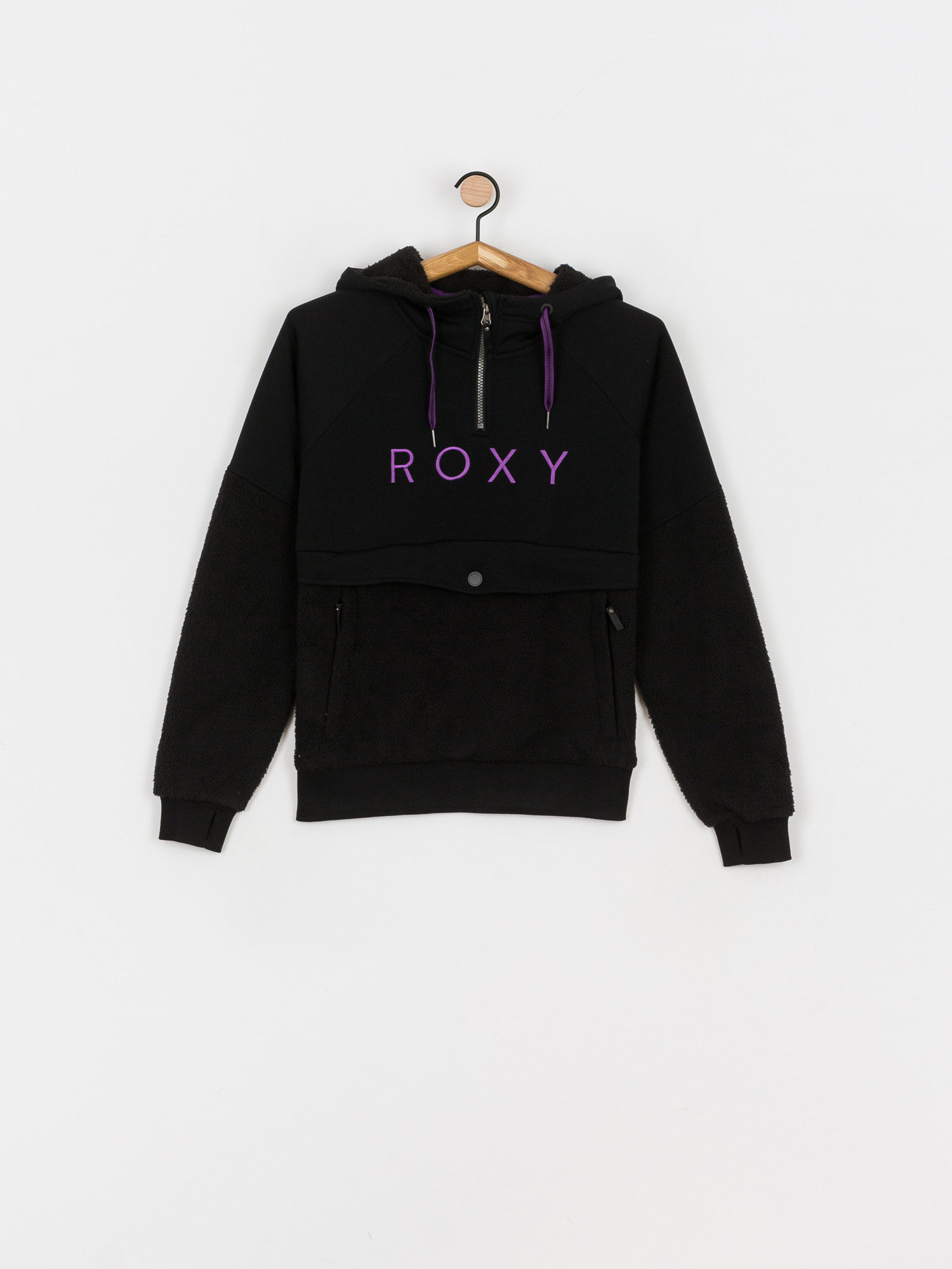 Damska Bluza aktywna Roxy Porter HD (true black)