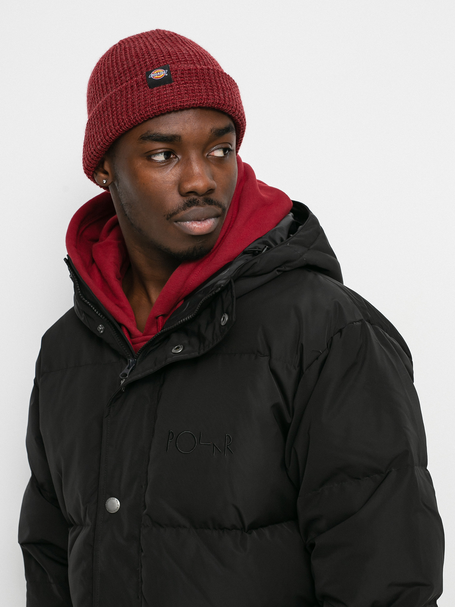 Kurtka Polar Skate Hood Puffer (black)