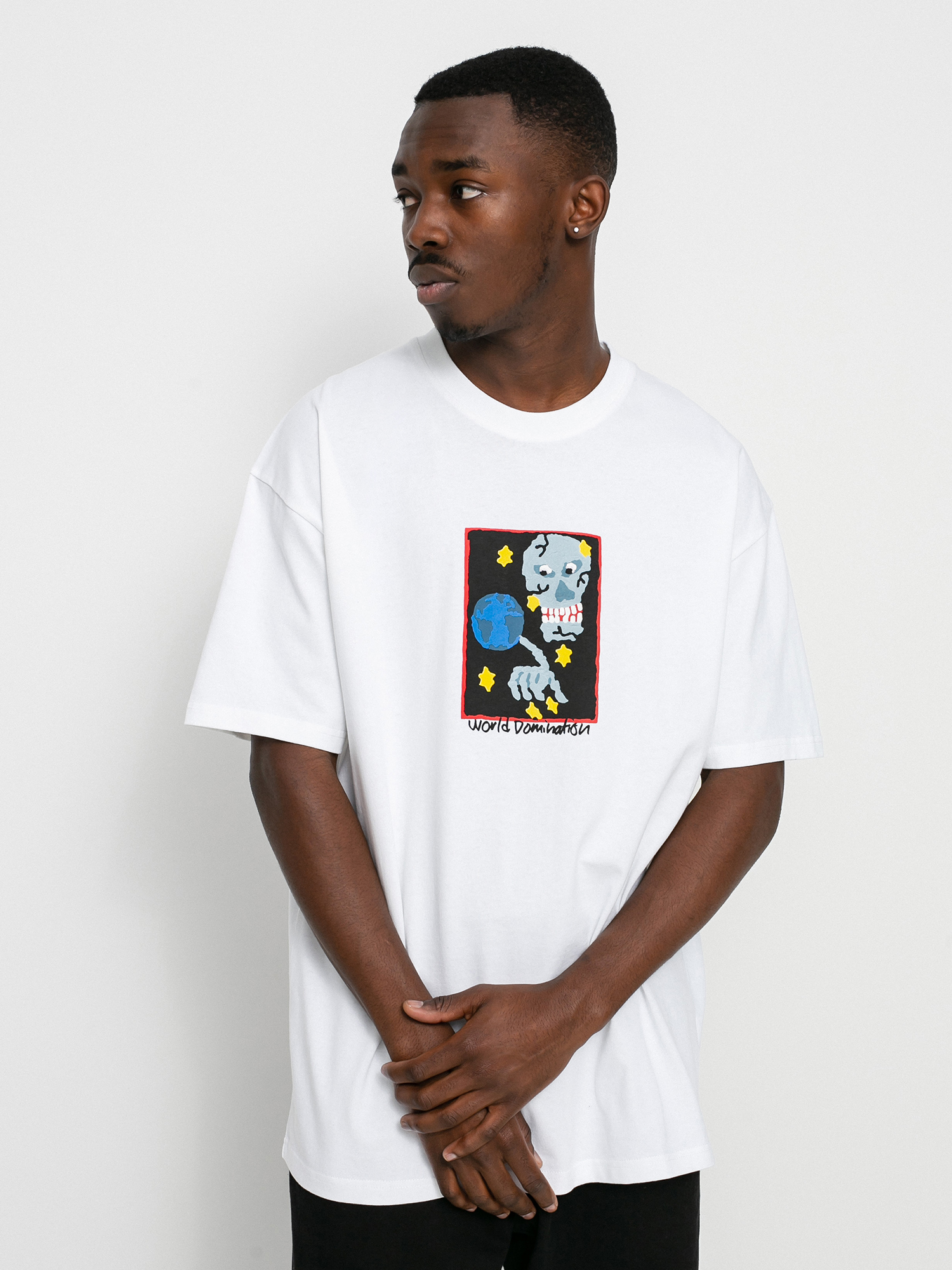 T-shirt Polar Skate World Domination (white)