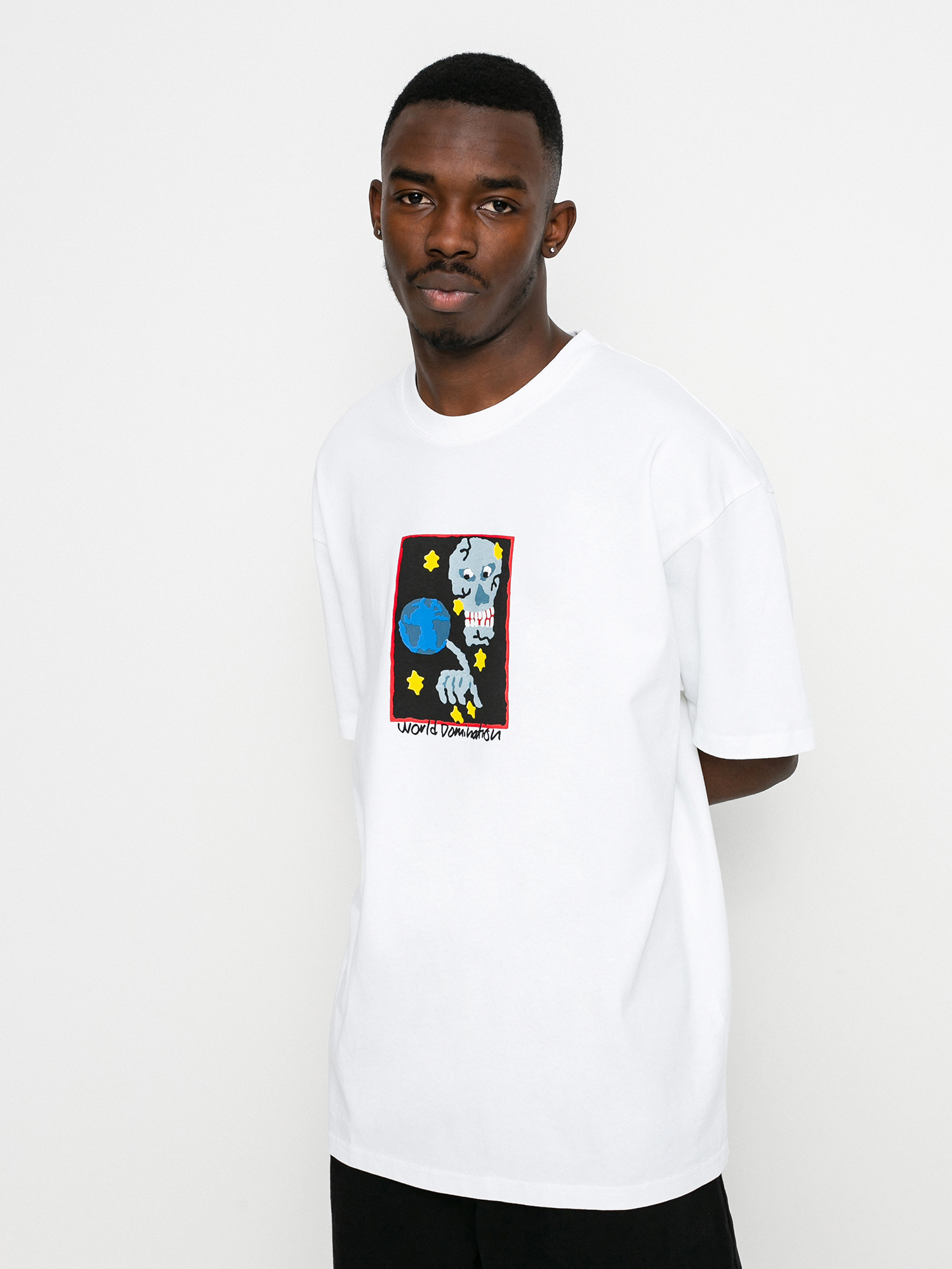 T-shirt Polar Skate World Domination (white)