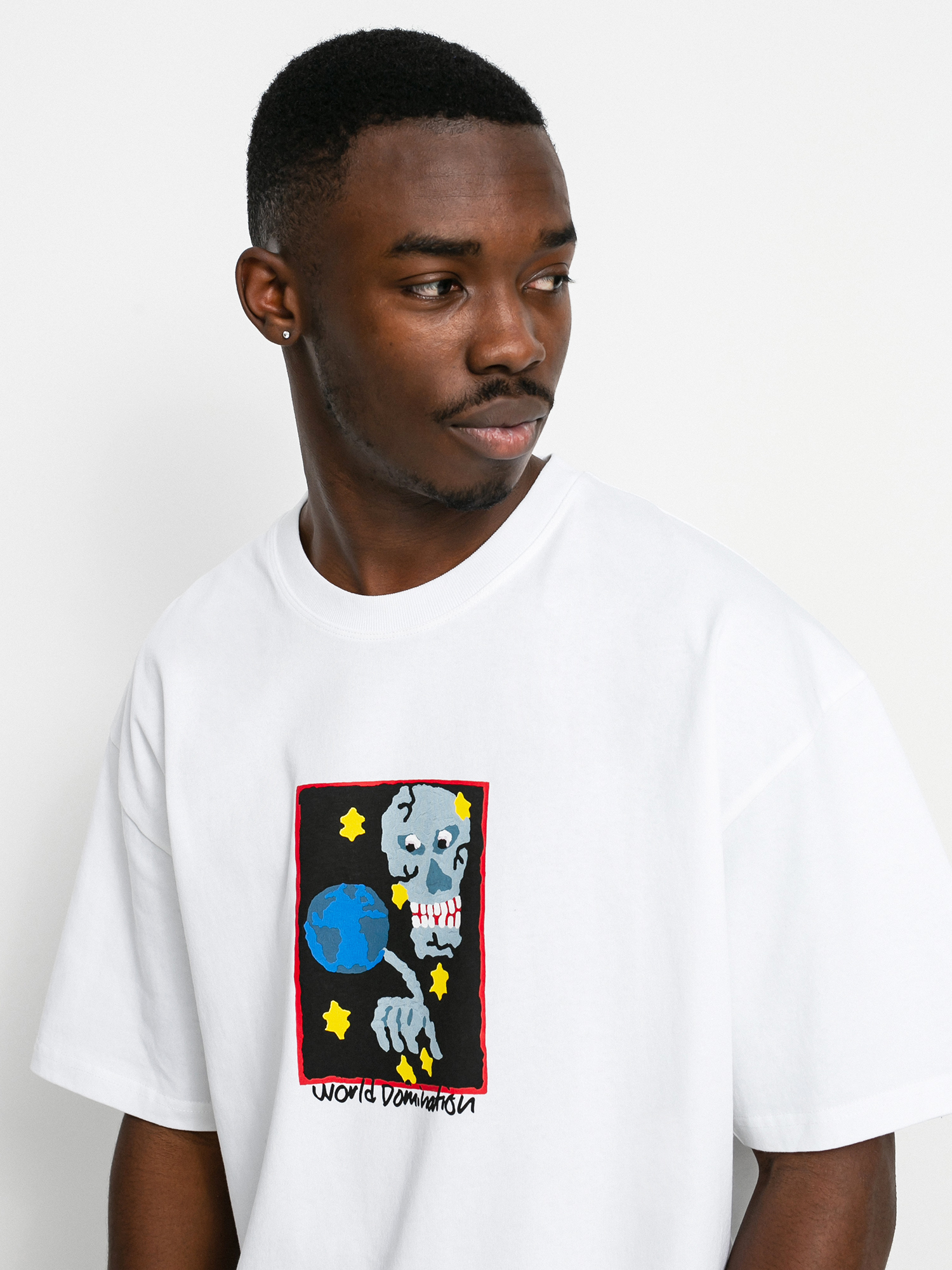 T-shirt Polar Skate World Domination (white)