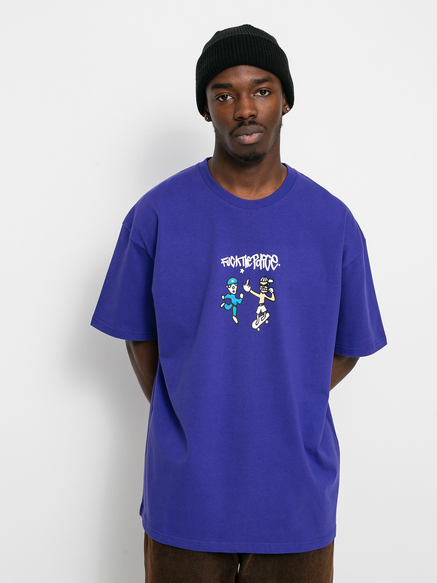 T-shirt Polar Skate FTP (purple)