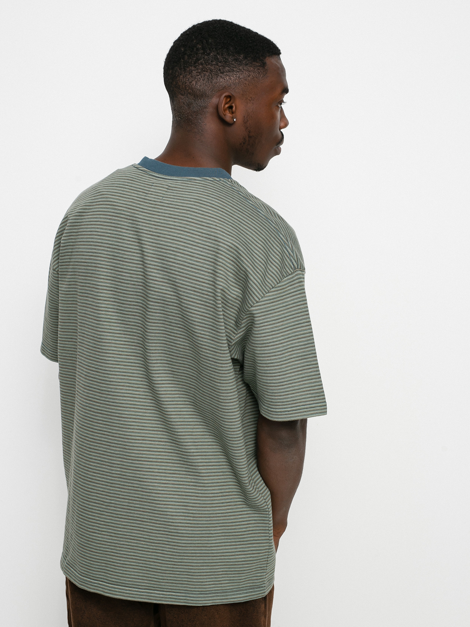 T-shirt Polar Skate Dizzy Stripe (blue)