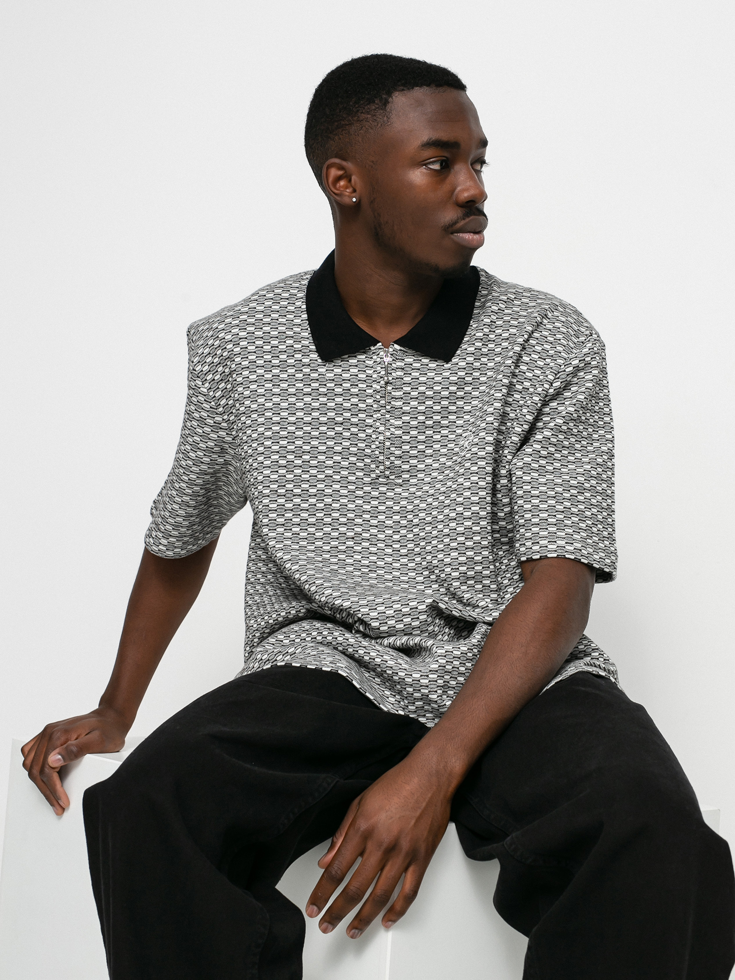 Polo Polar Skate Jacques (black)