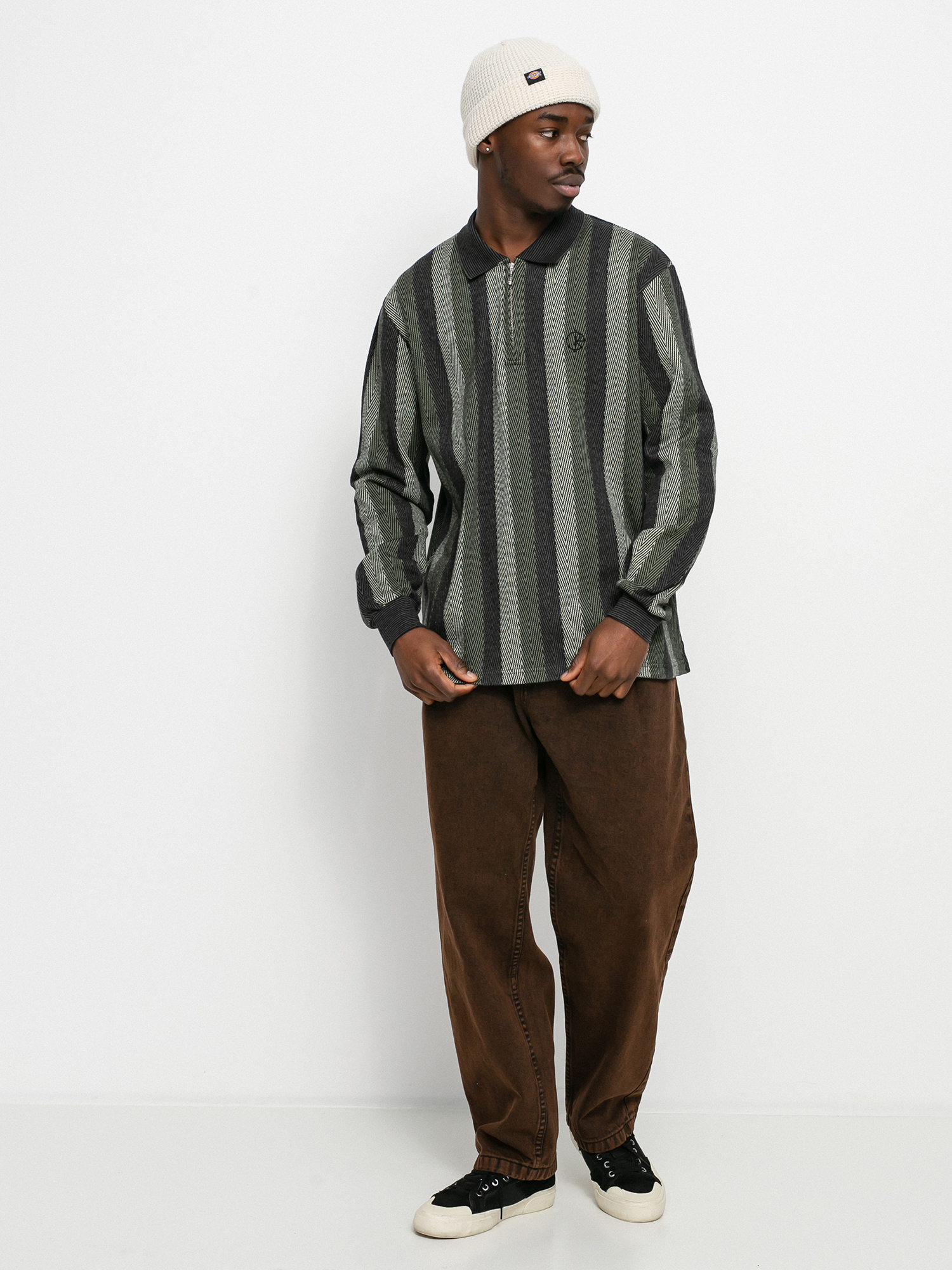Polo Polar Skate Jacques (khaki)