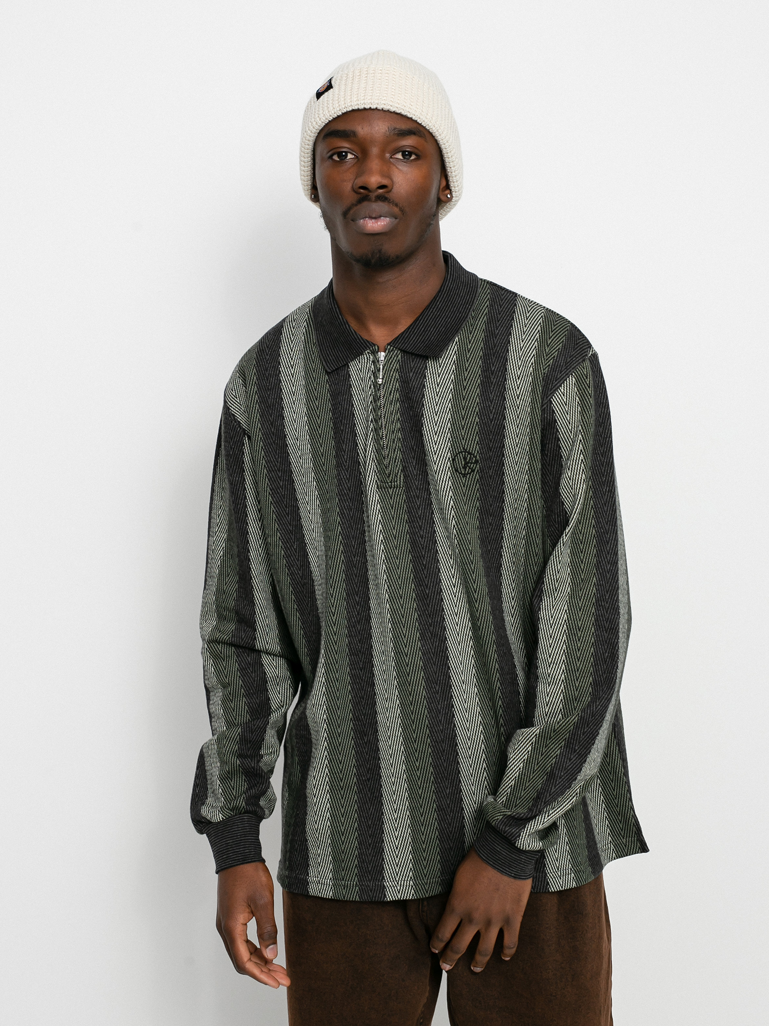 Polo Polar Skate Jacques (khaki)