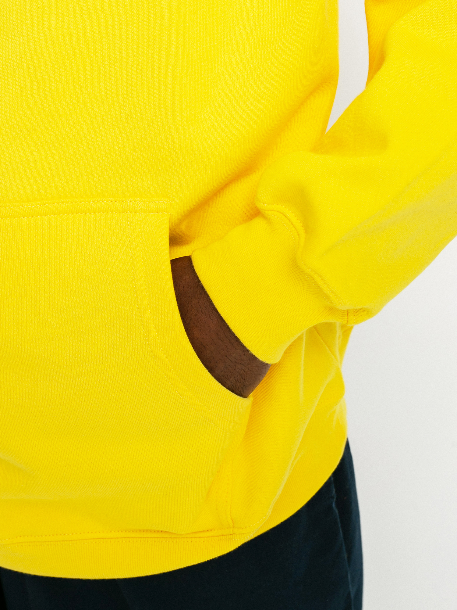 Bluza z kapturem Polar Skate Trippin HD (lemon)