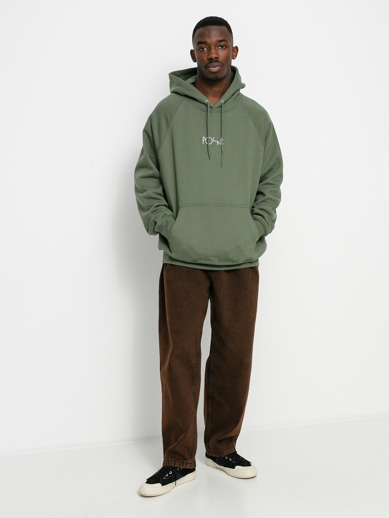 Bluza z kapturem Polar Skate Default HD (khaki)