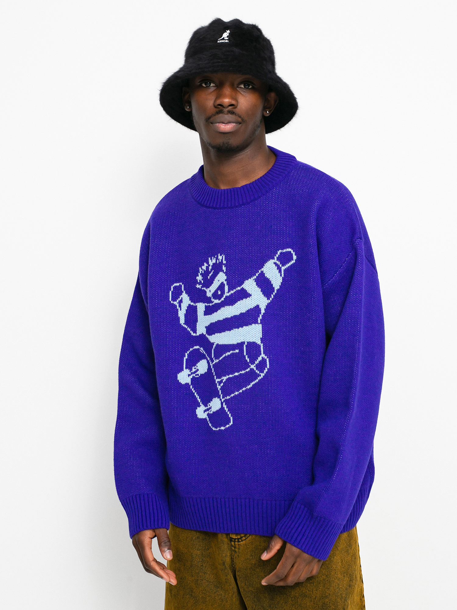 Sweter Polar Skate Skate Dude (purple)