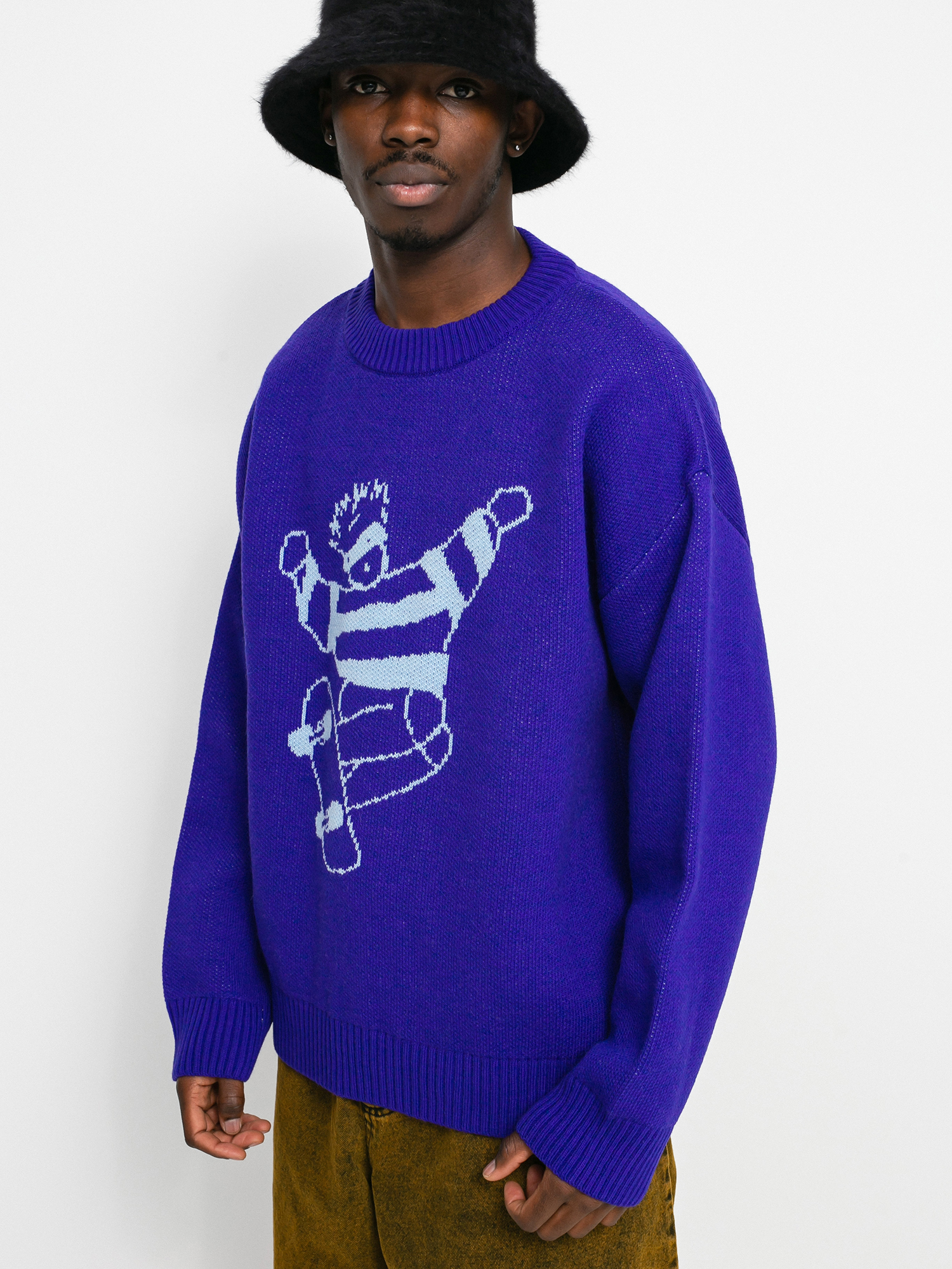 Sweter Polar Skate Skate Dude (purple)