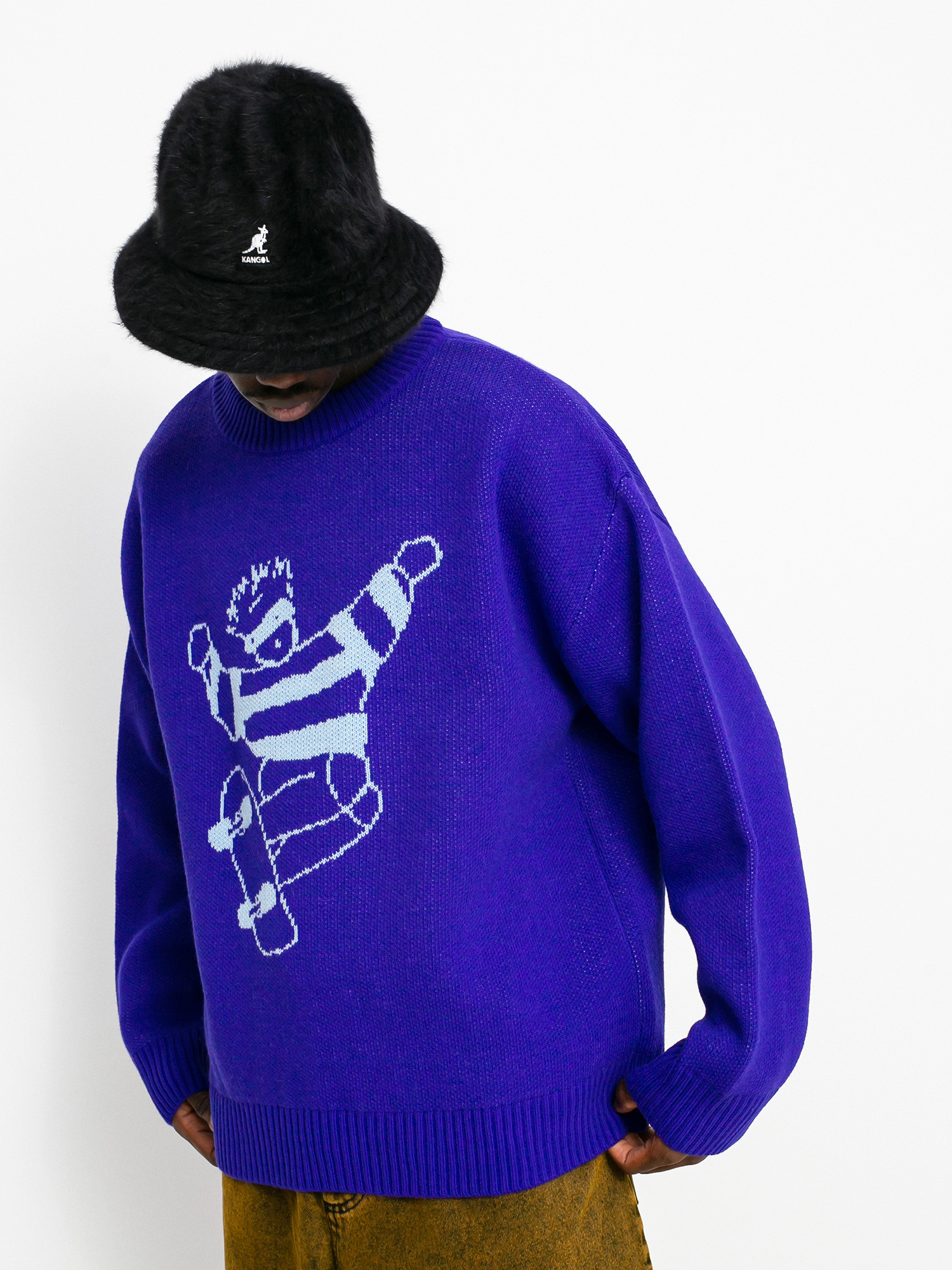 Sweter Polar Skate Skate Dude (purple)
