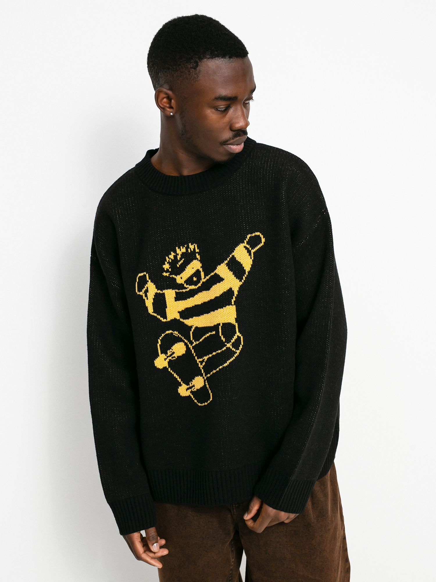 Sweter Polar Skate Skate Dude (black)