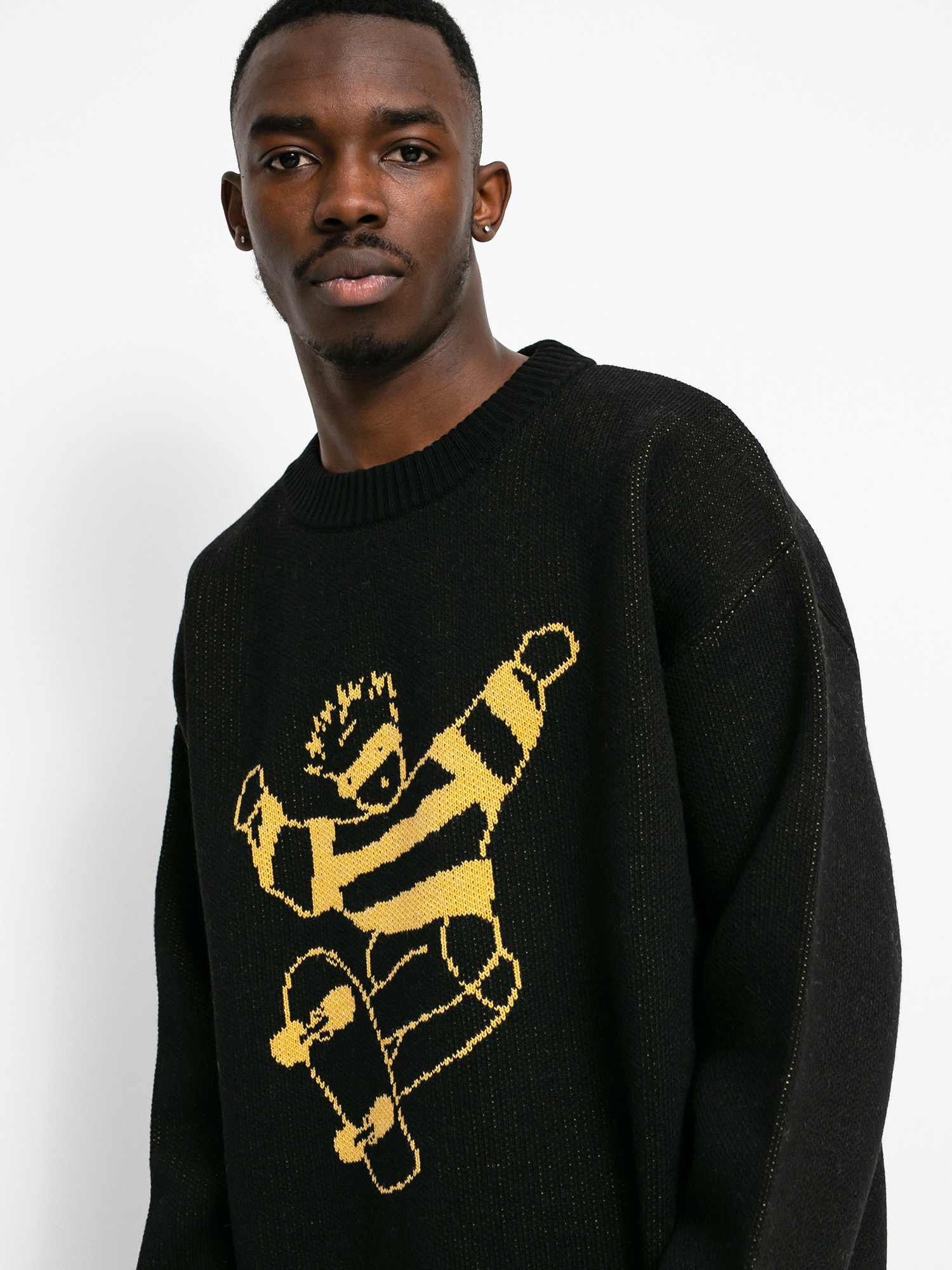 Sweter Polar Skate Skate Dude (black)