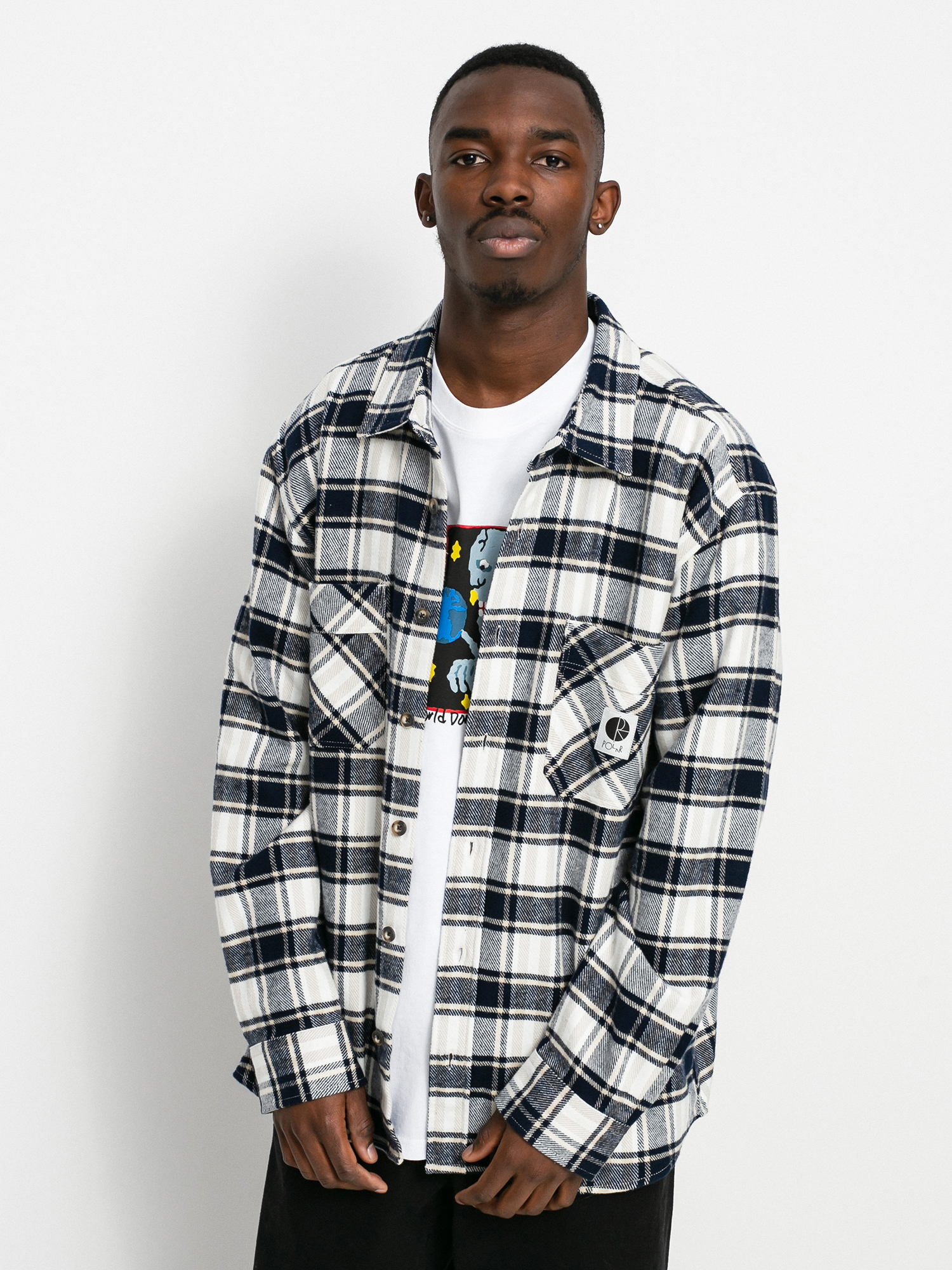 Koszula Polar Skate Flannel (navy)