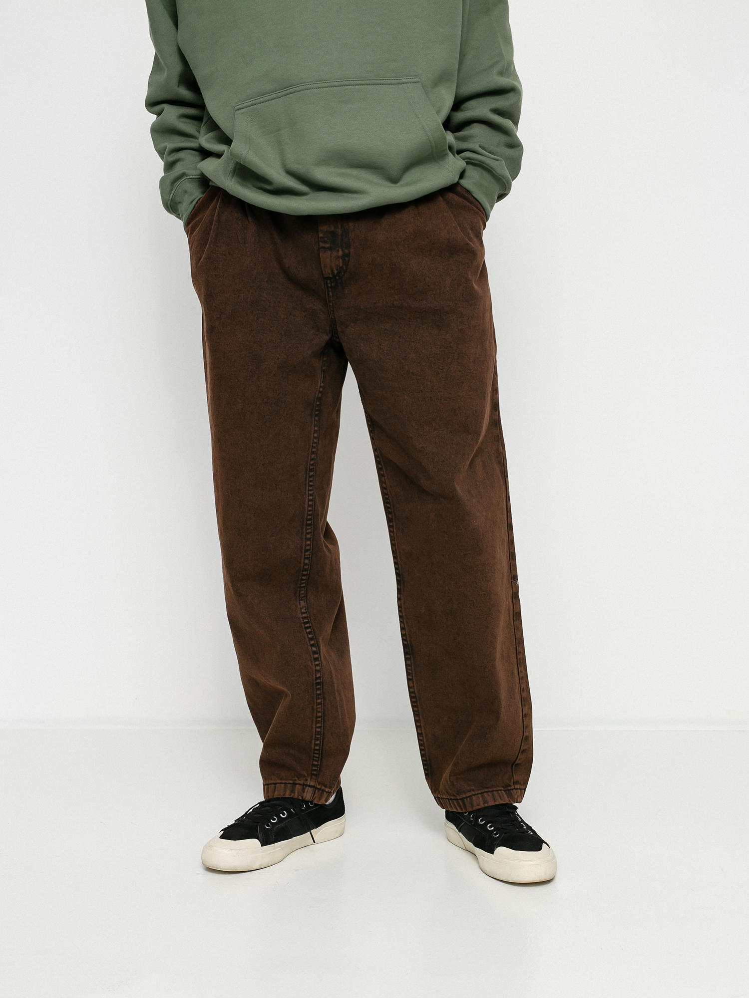 Spodnie Polar Skate Grund Chinos (brown black)