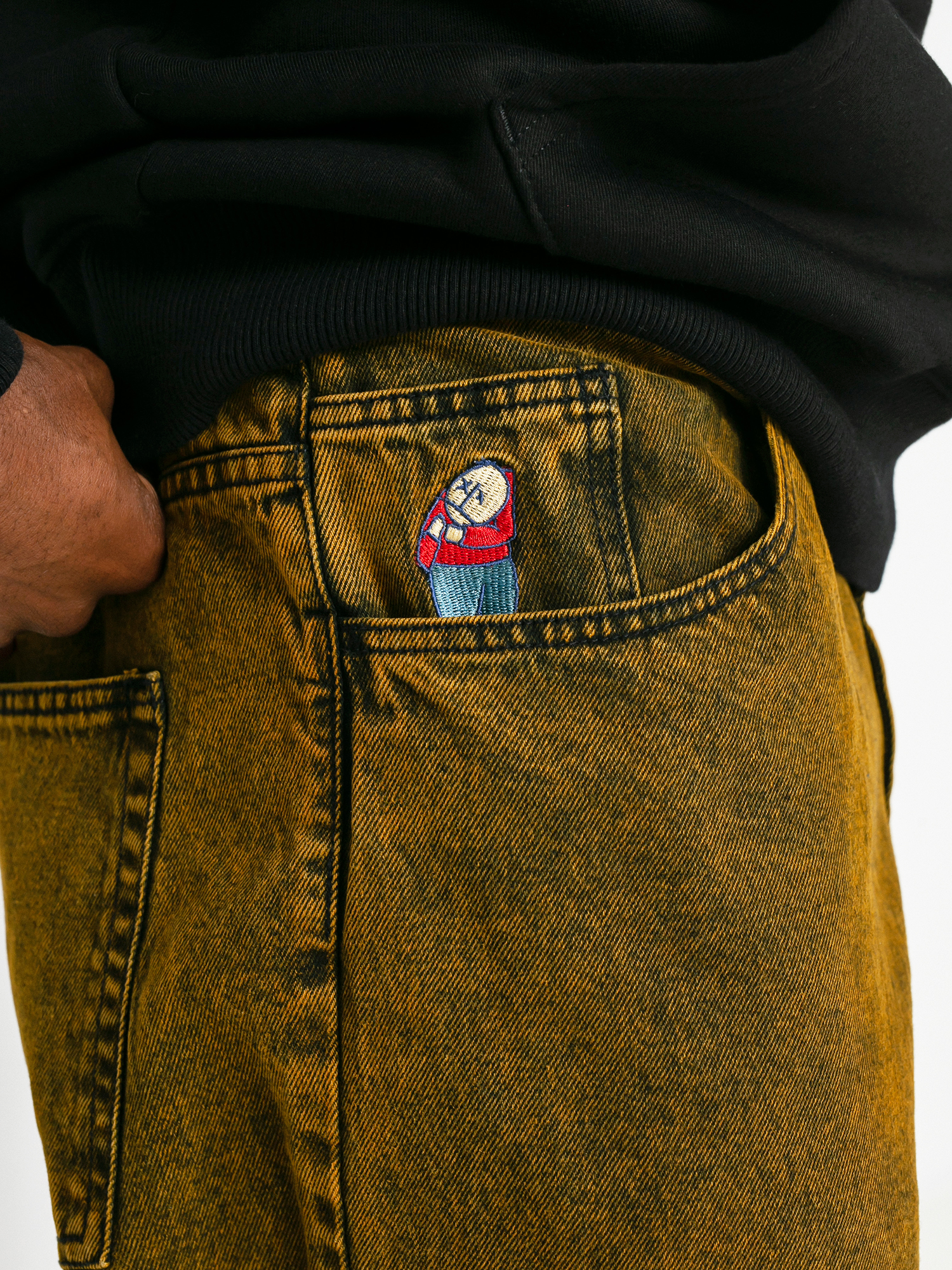 Spodnie Polar Skate Big Boy Jeans (yellow/black)