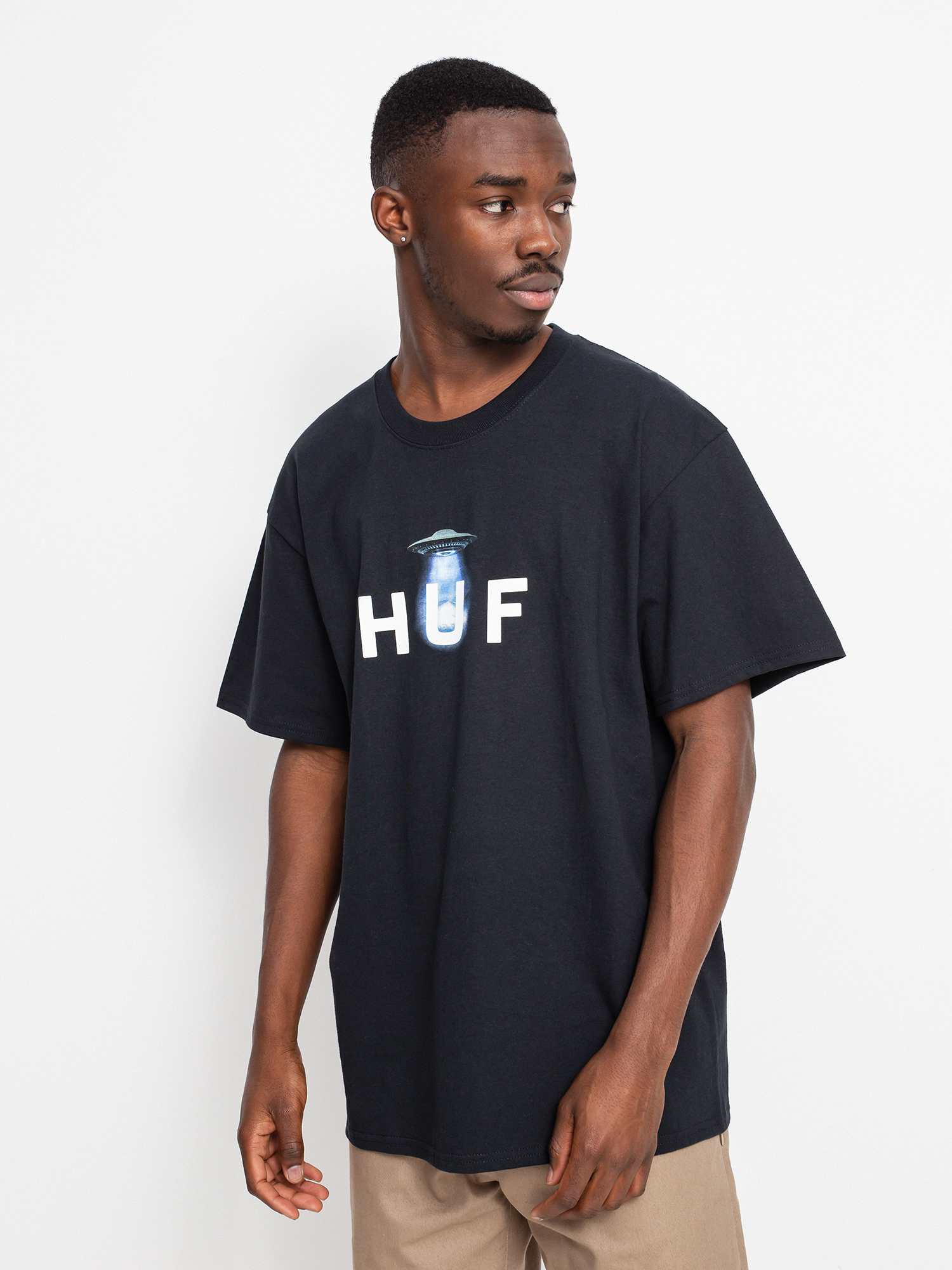 T-shirt HUF Abducted (black)