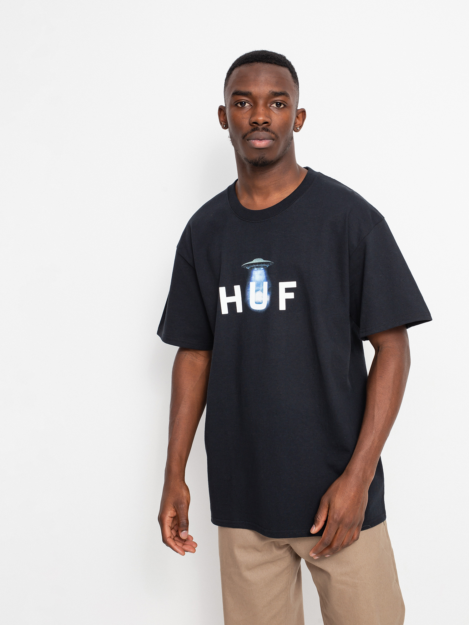 T-shirt HUF Abducted (black)