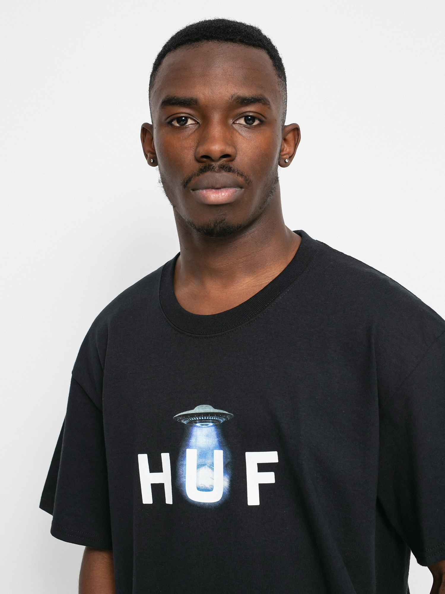 T-shirt HUF Abducted (black)