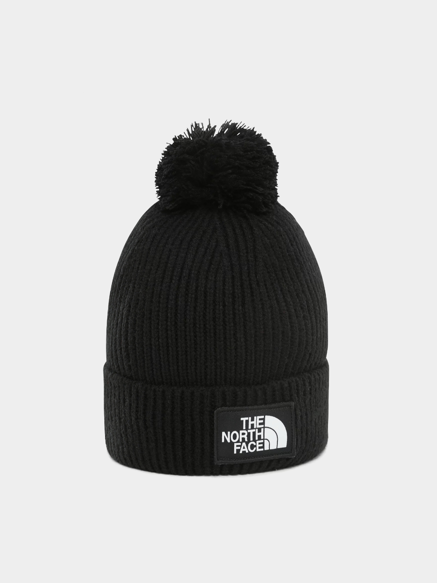 Czapka zimowa The North Face Tnf Logo Box Pom (tnf black)