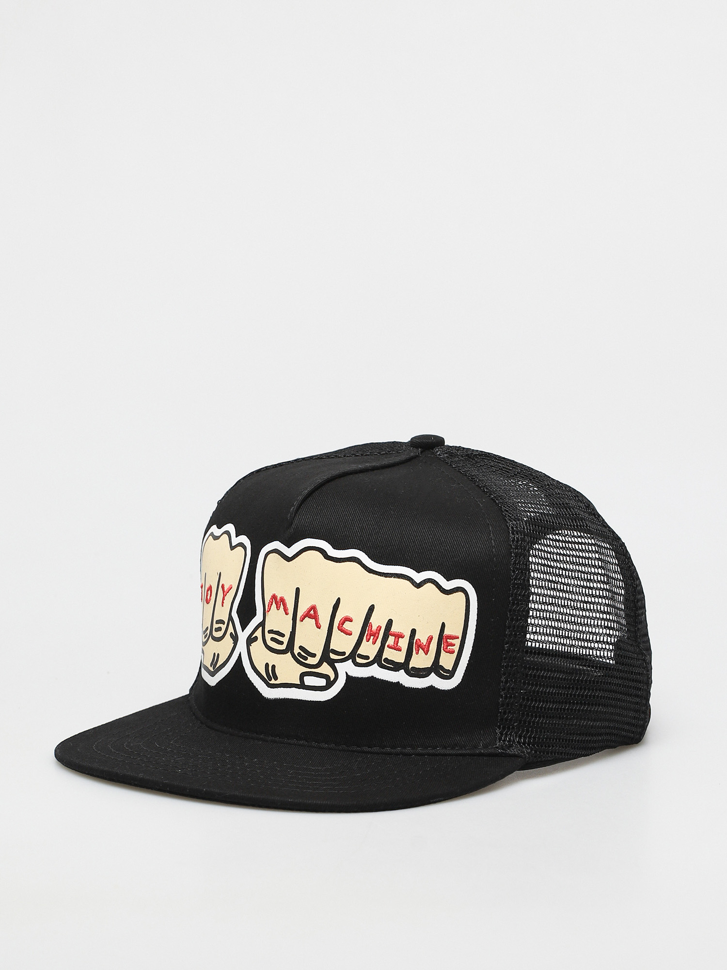 Czapka z daszkiem Toy Machine Fists Mesh (black)