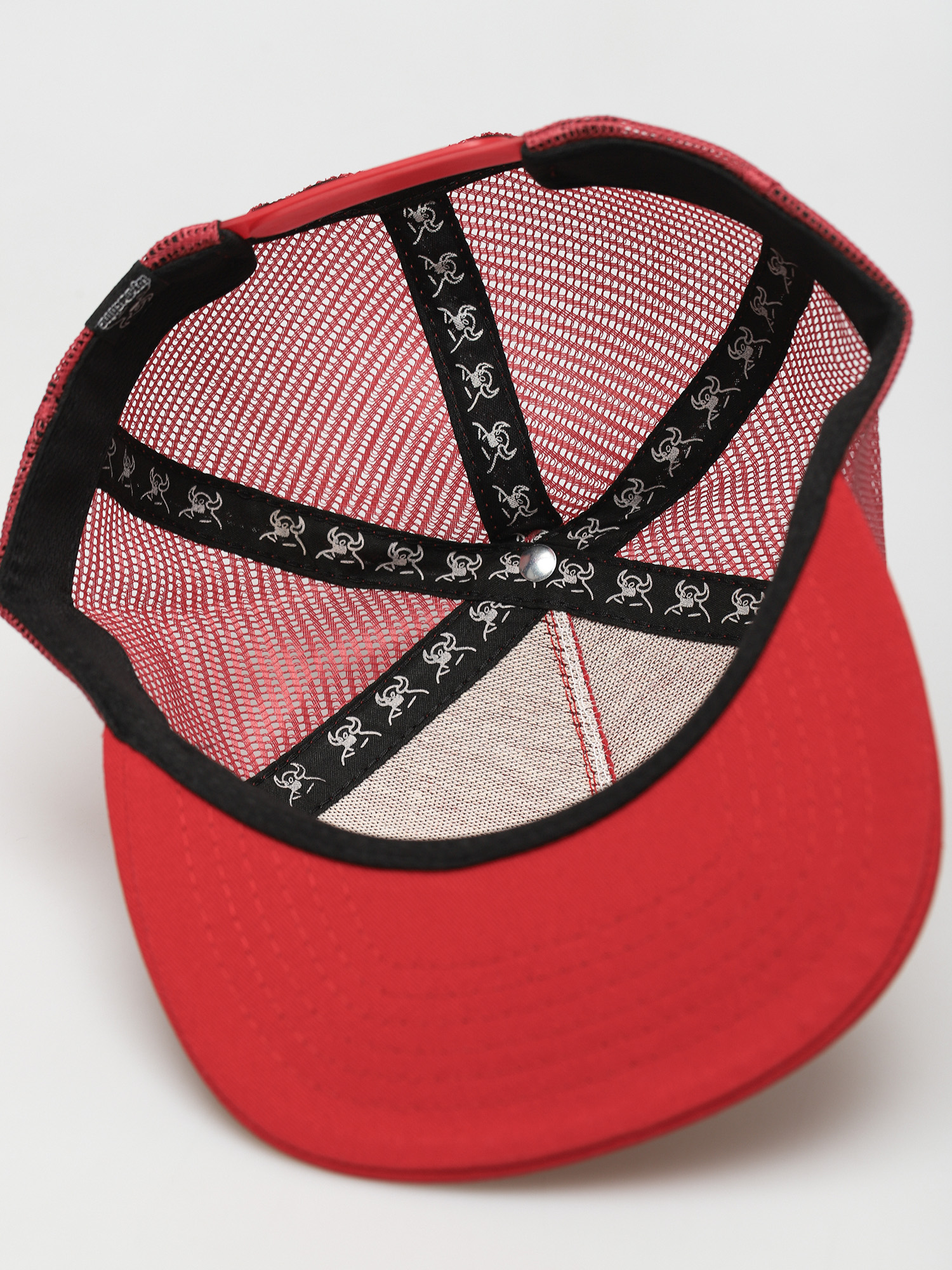 Czapka z daszkiem Toy Machine Fists Mesh (red)