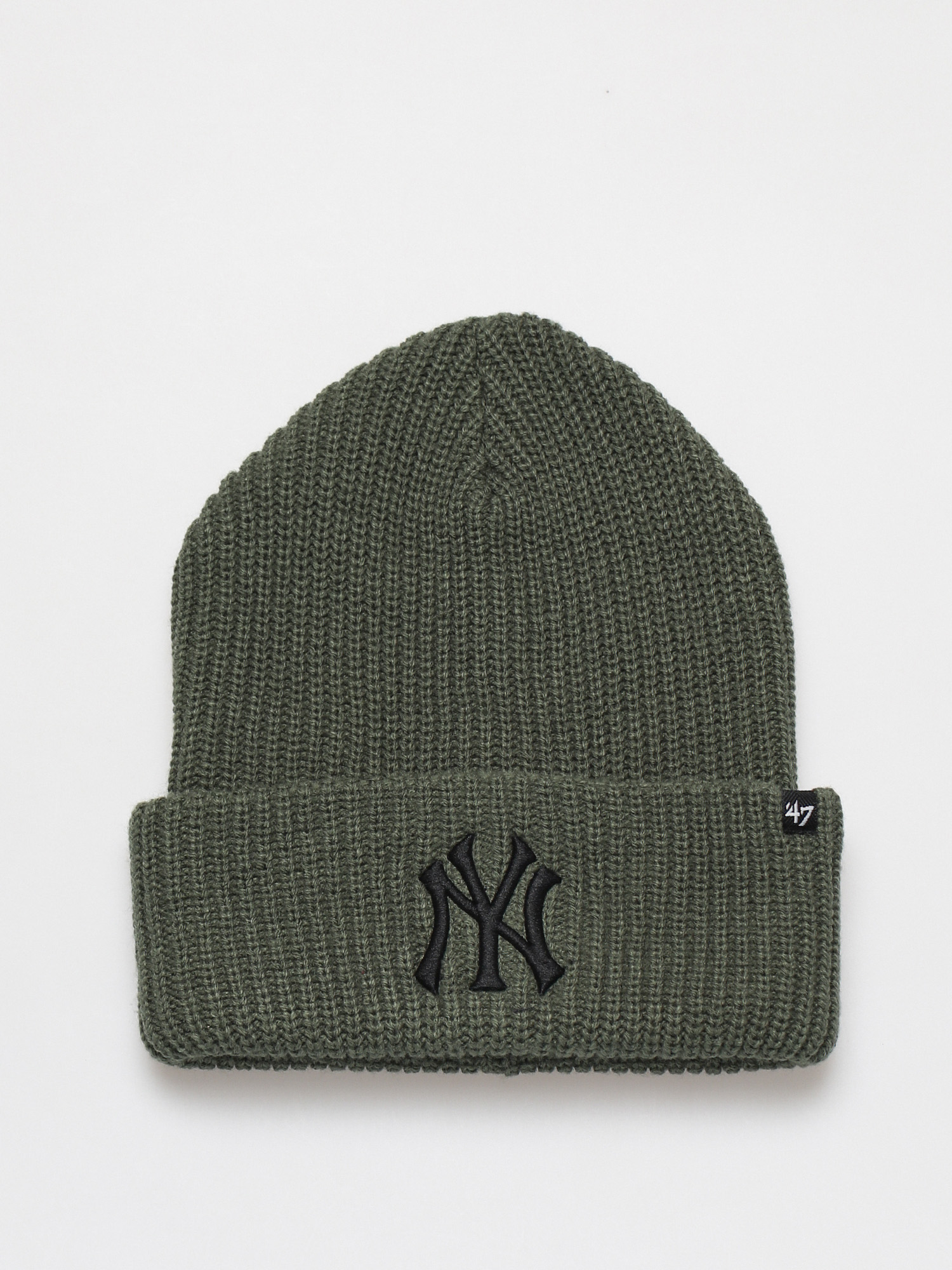 Czapka zimowa 47 Brand MLB New York Yankees Upper Cut (moss)