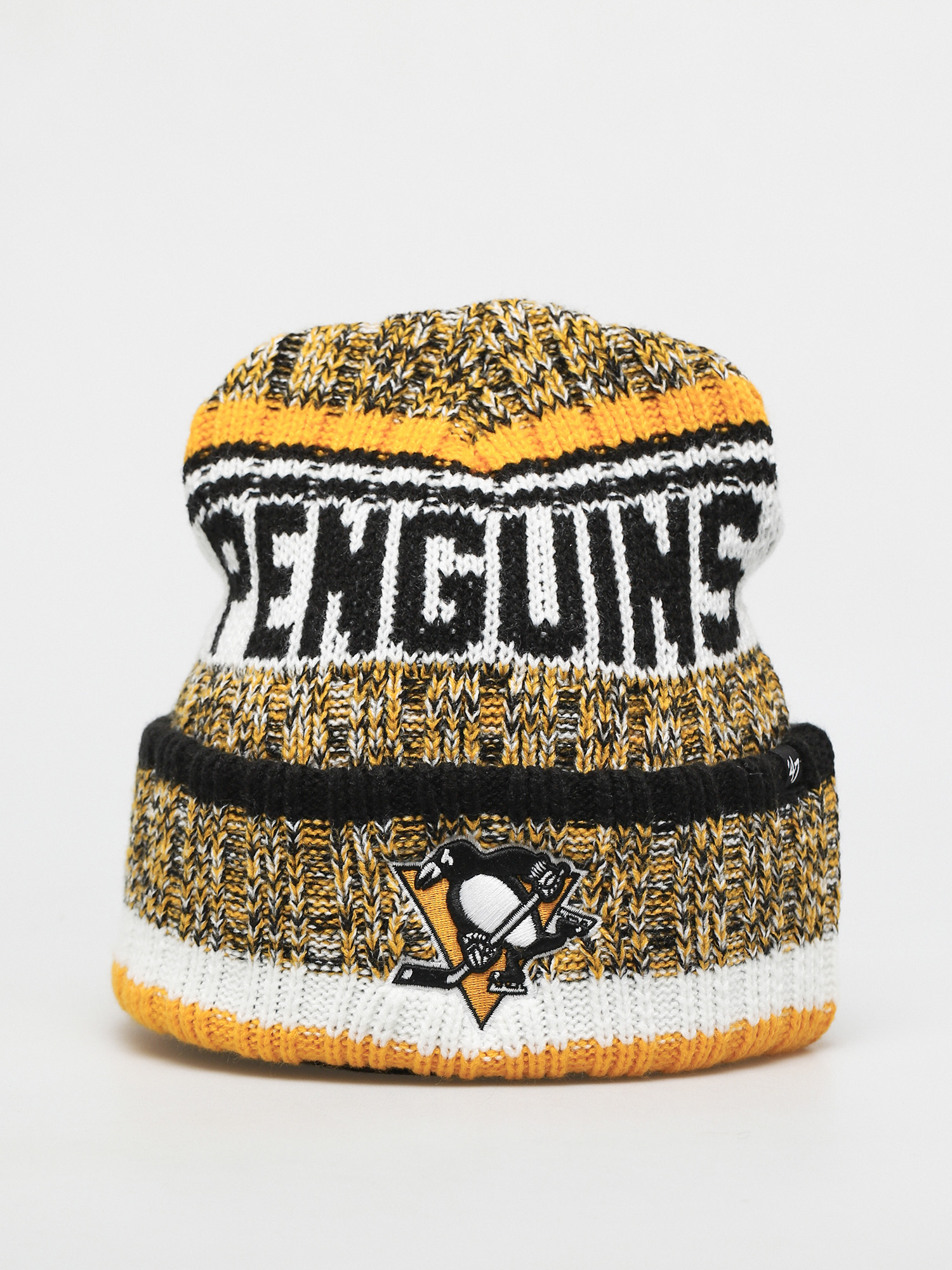 Czapka zimowa 47 Brand NHL Pittsbugh Penguins Quick Route (black)