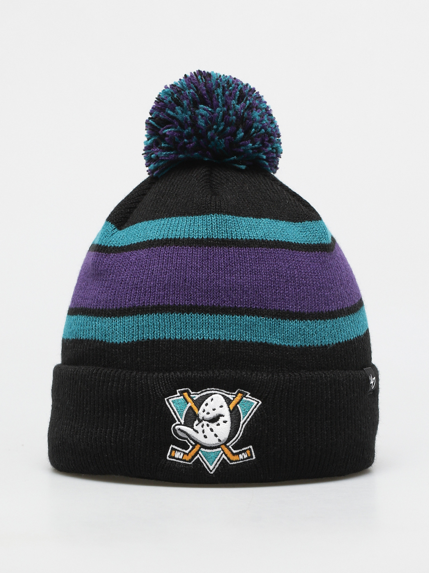 Czapka zimowa 47 Brand NHL Anaheim Ducks Wayland (black)