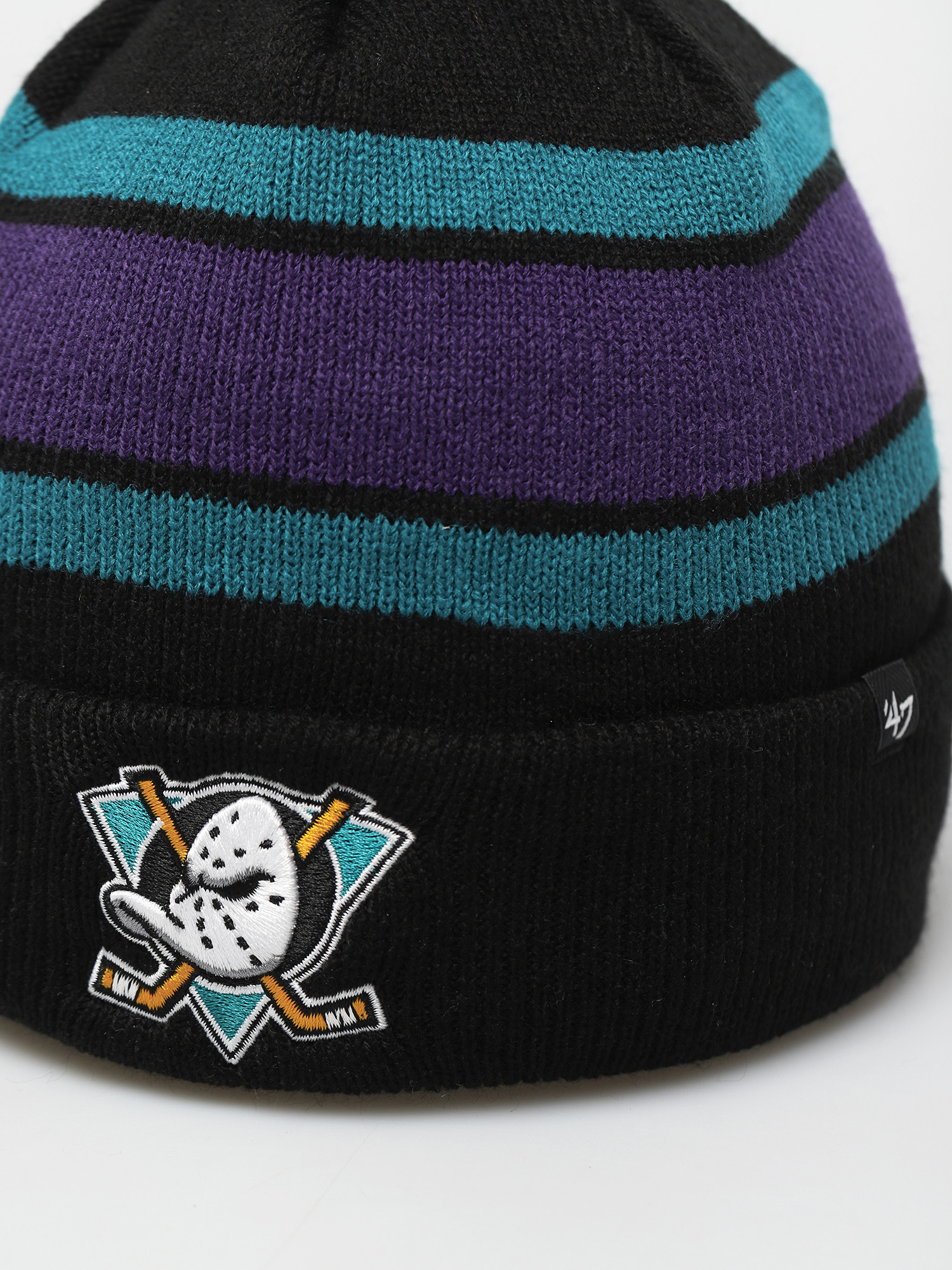 Czapka zimowa 47 Brand NHL Anaheim Ducks Wayland (black)