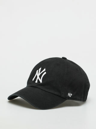 47 Brand Шапка с козирка New York Yankees ZD (washed black)
