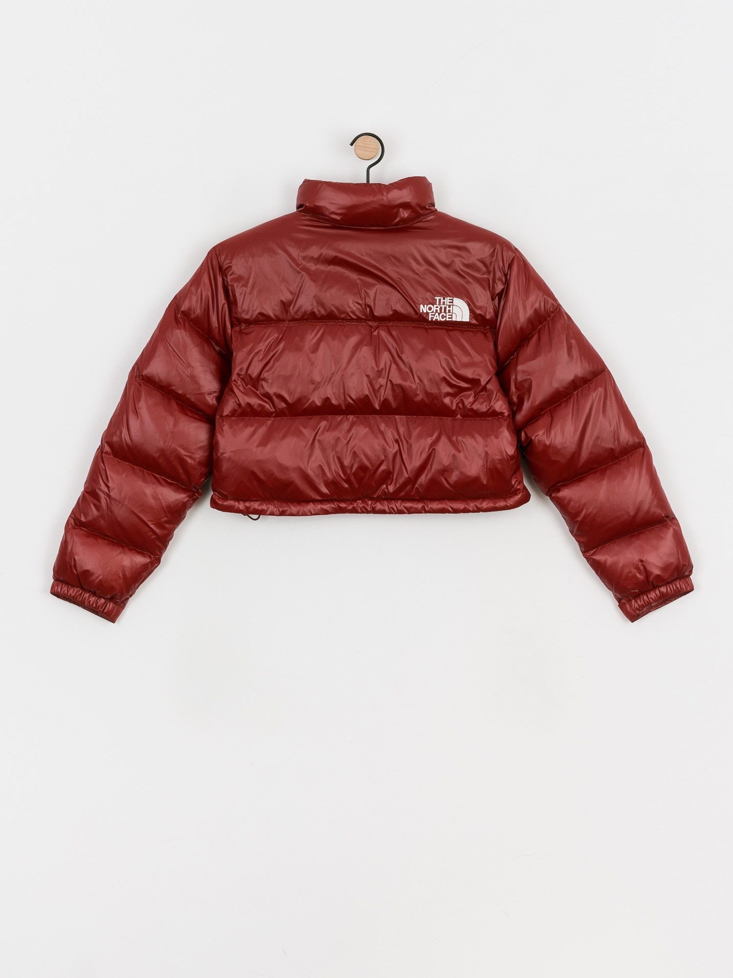 Kurtka The North Face Nuptse Short Wmn (brick house red)