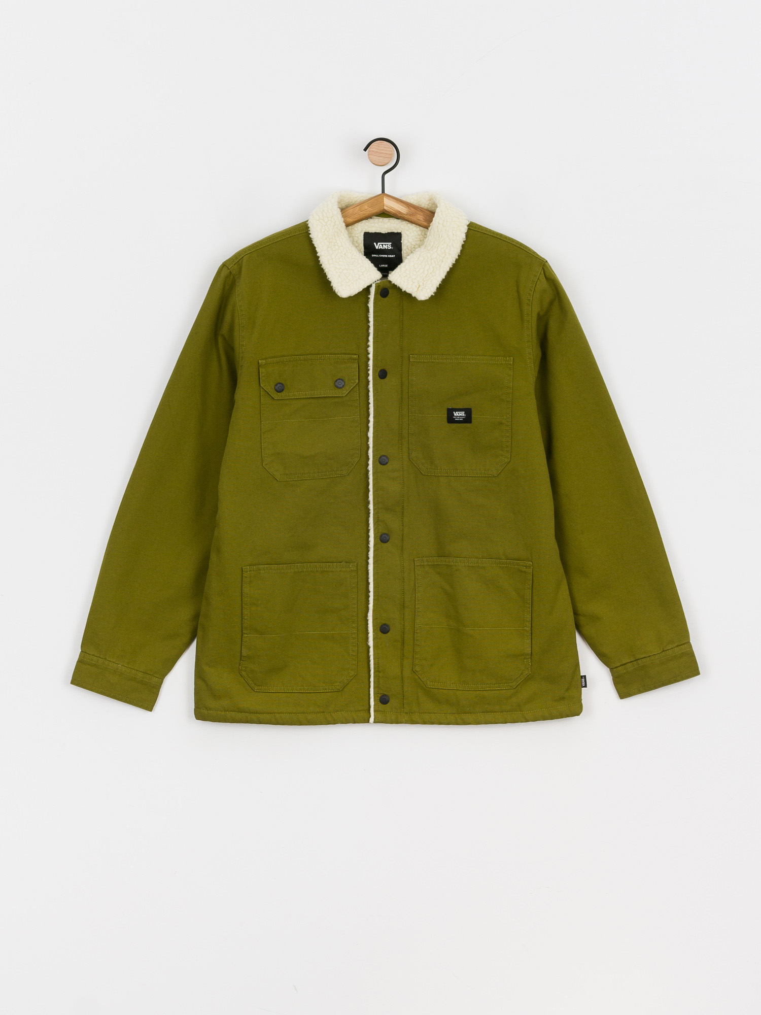 Kurtka Vans Drill Chore Sherpa (avocado/antique white)
