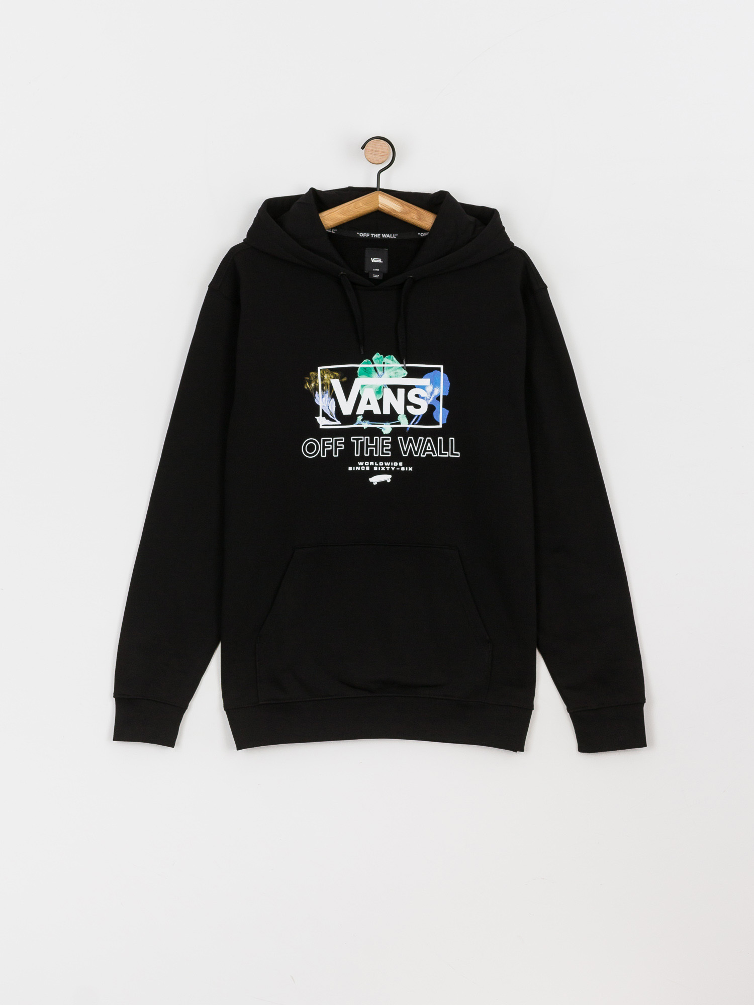 Bluza z kapturem Vans Pressed Floral HD (black)