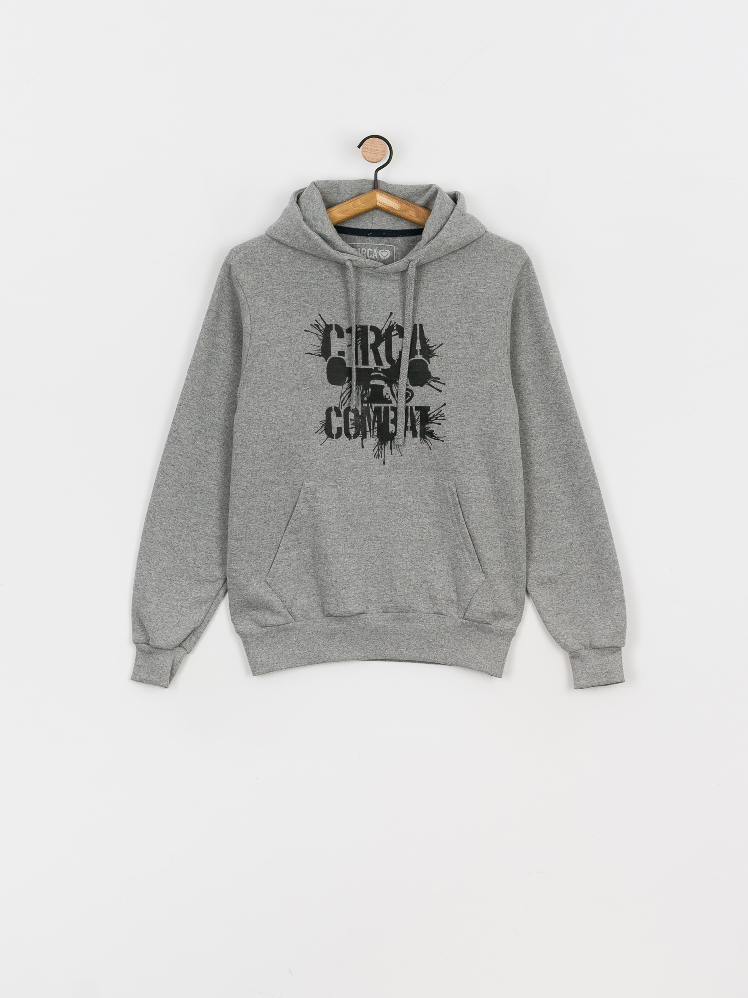 Bluza z kapturem Circa Splatter HD (athletic grey)