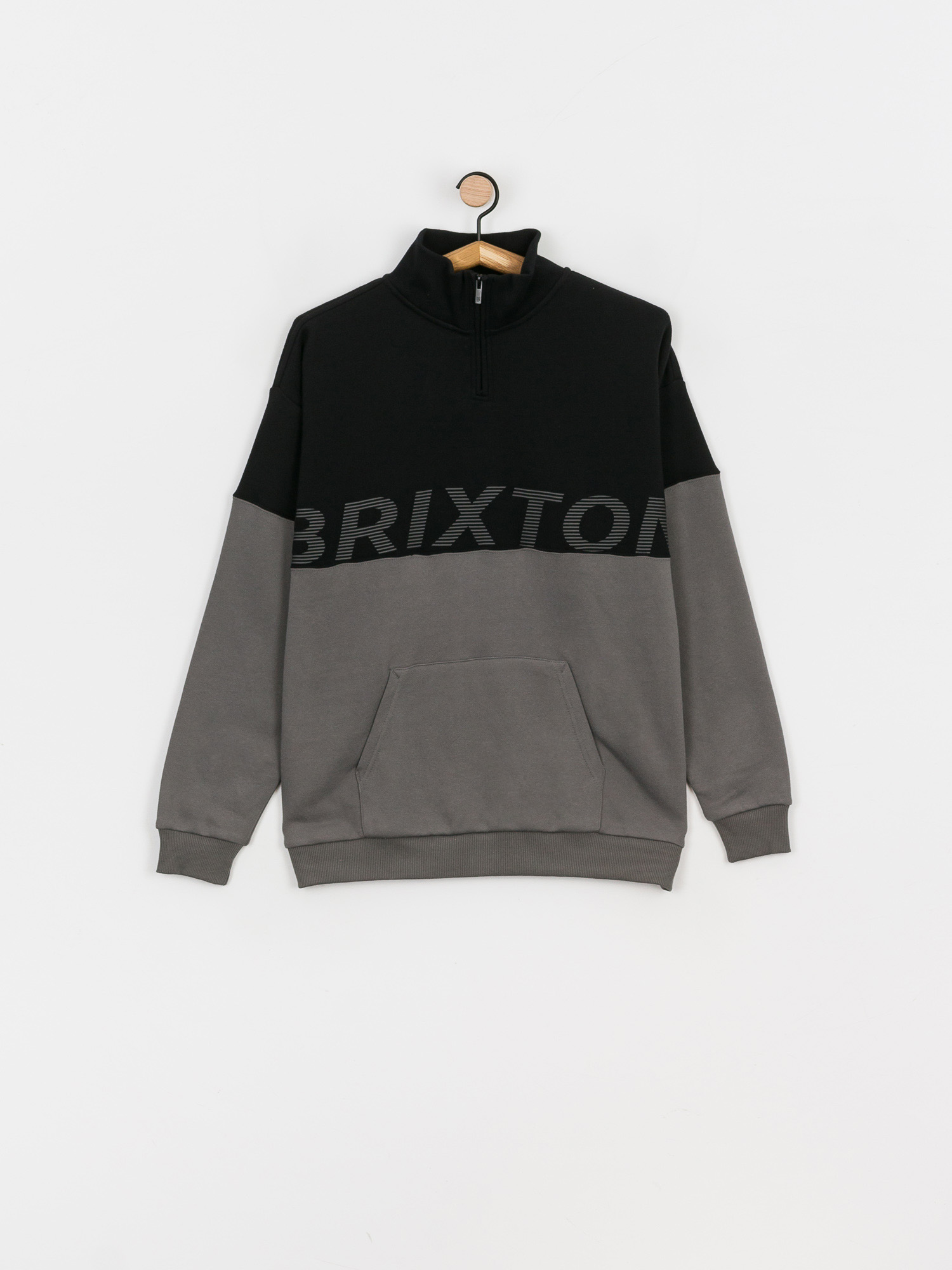 Bluza Brixton Dimension 1/2 Zip (black)