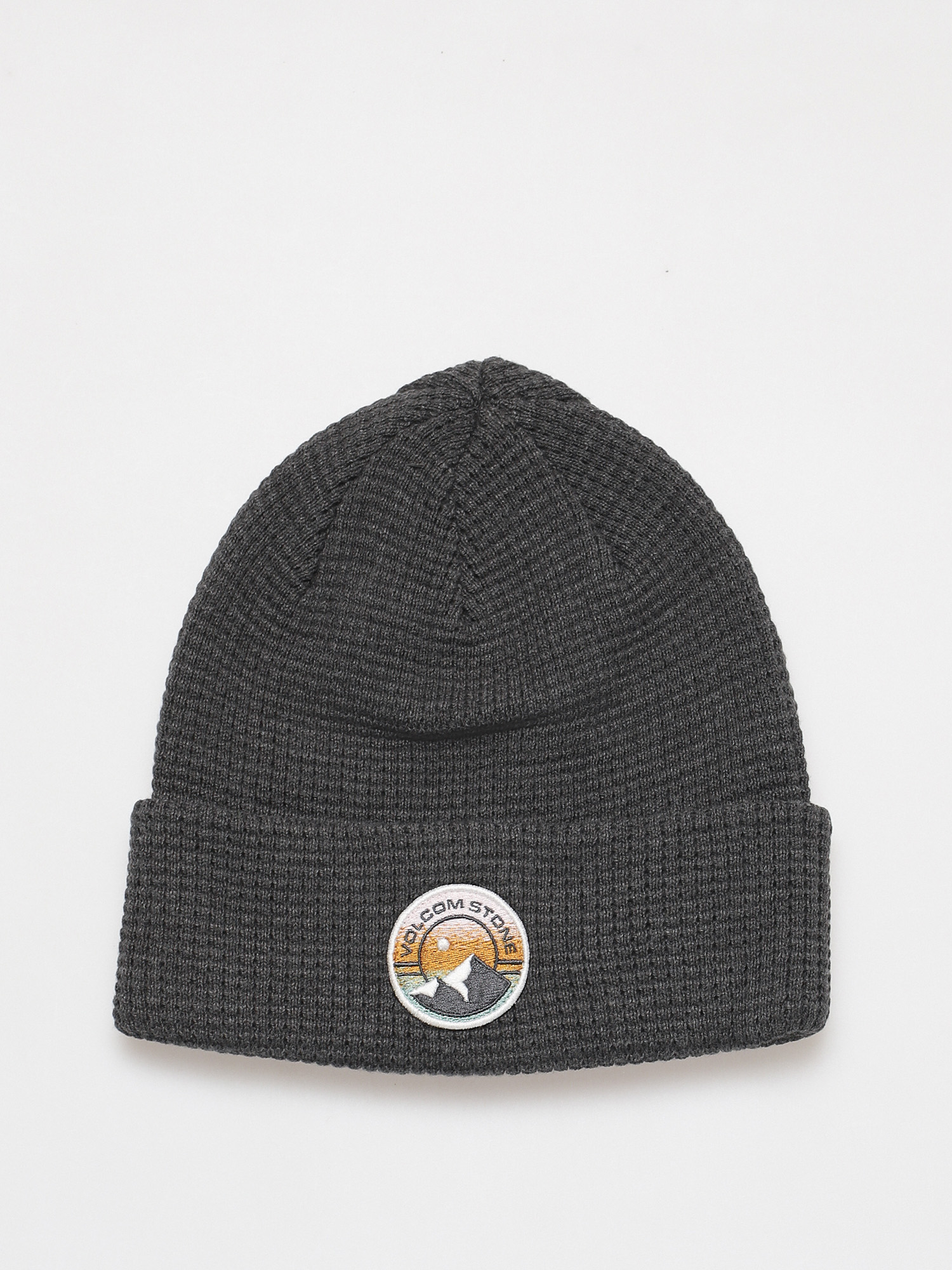 Czapka zimowa Volcom Waffle Patch Wmn (dark grey)