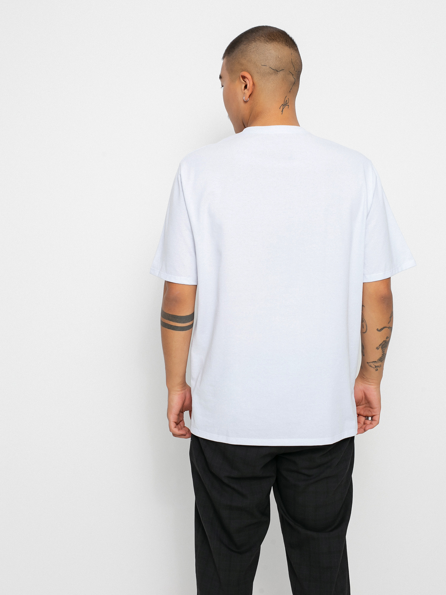 T-shirt Patagonia P 6 Label Pocket Responsibili (white)