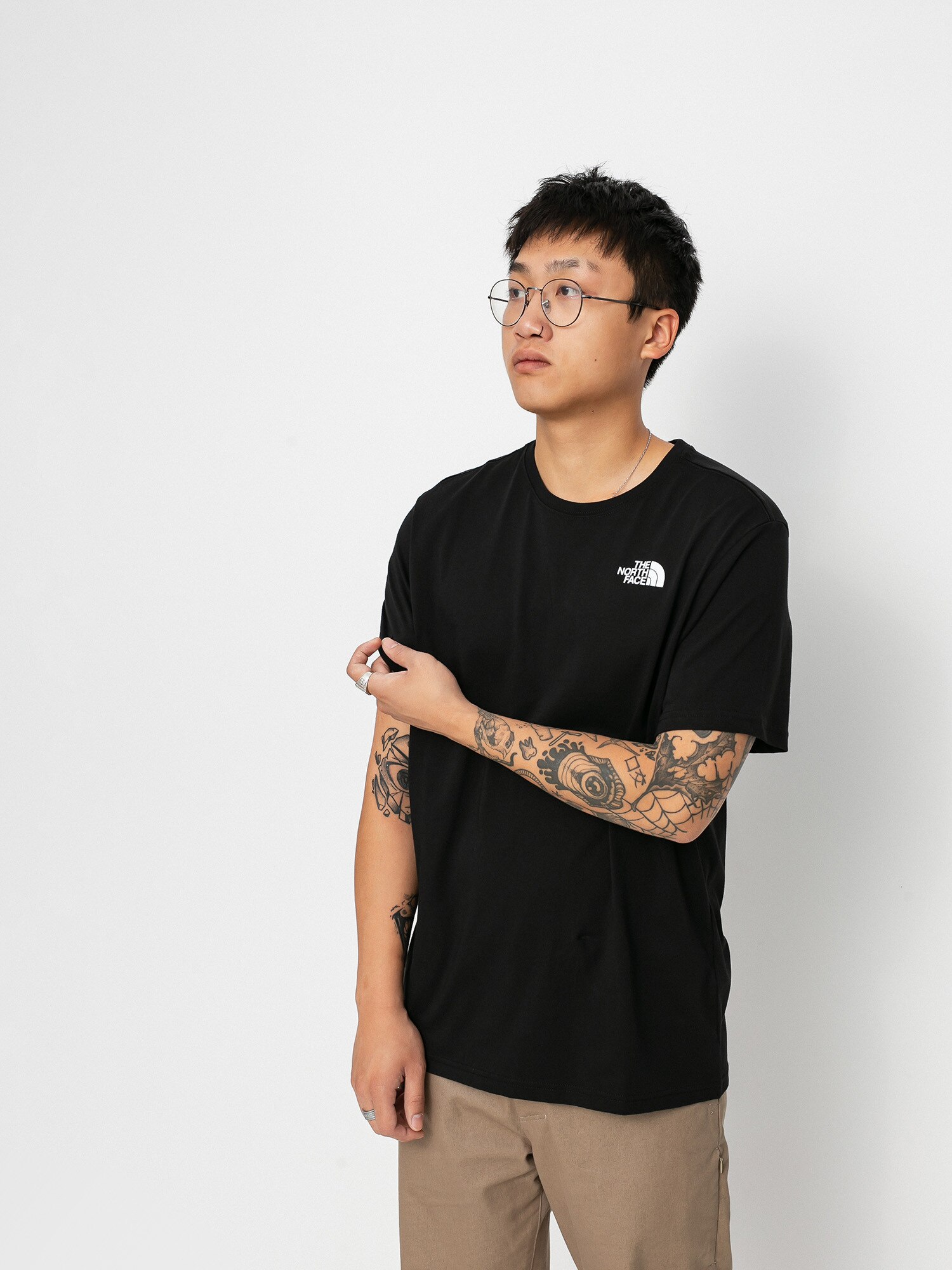 T-shirt The North Face Redbox (tnfblk/thymbrshwdcamprint)