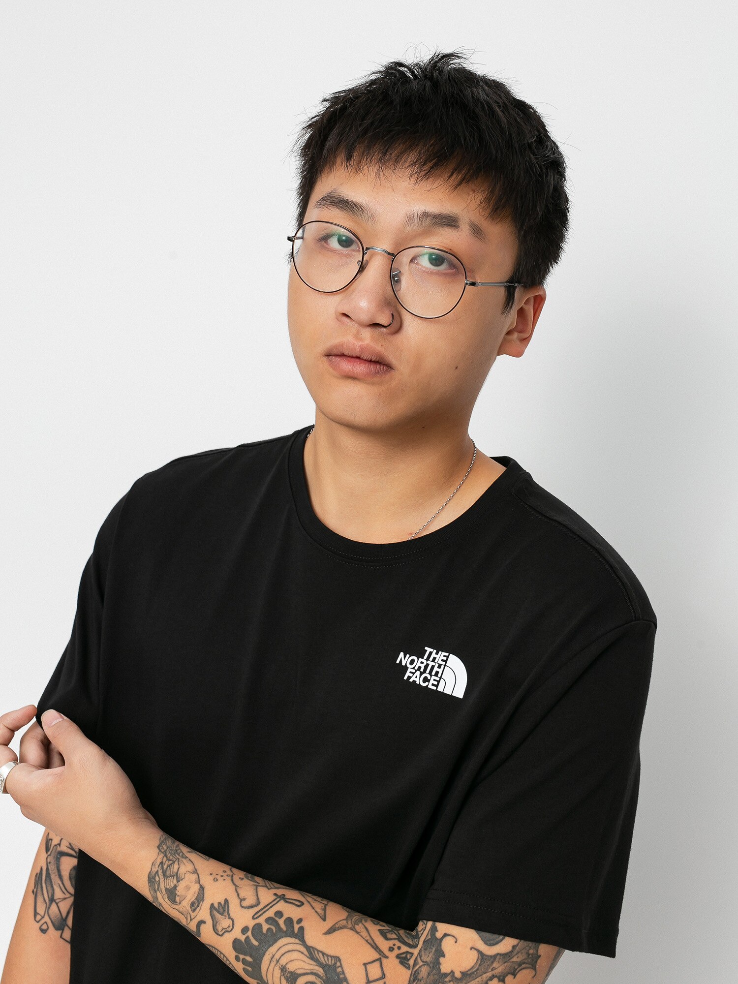 T-shirt The North Face Redbox (tnfblk/thymbrshwdcamprint)
