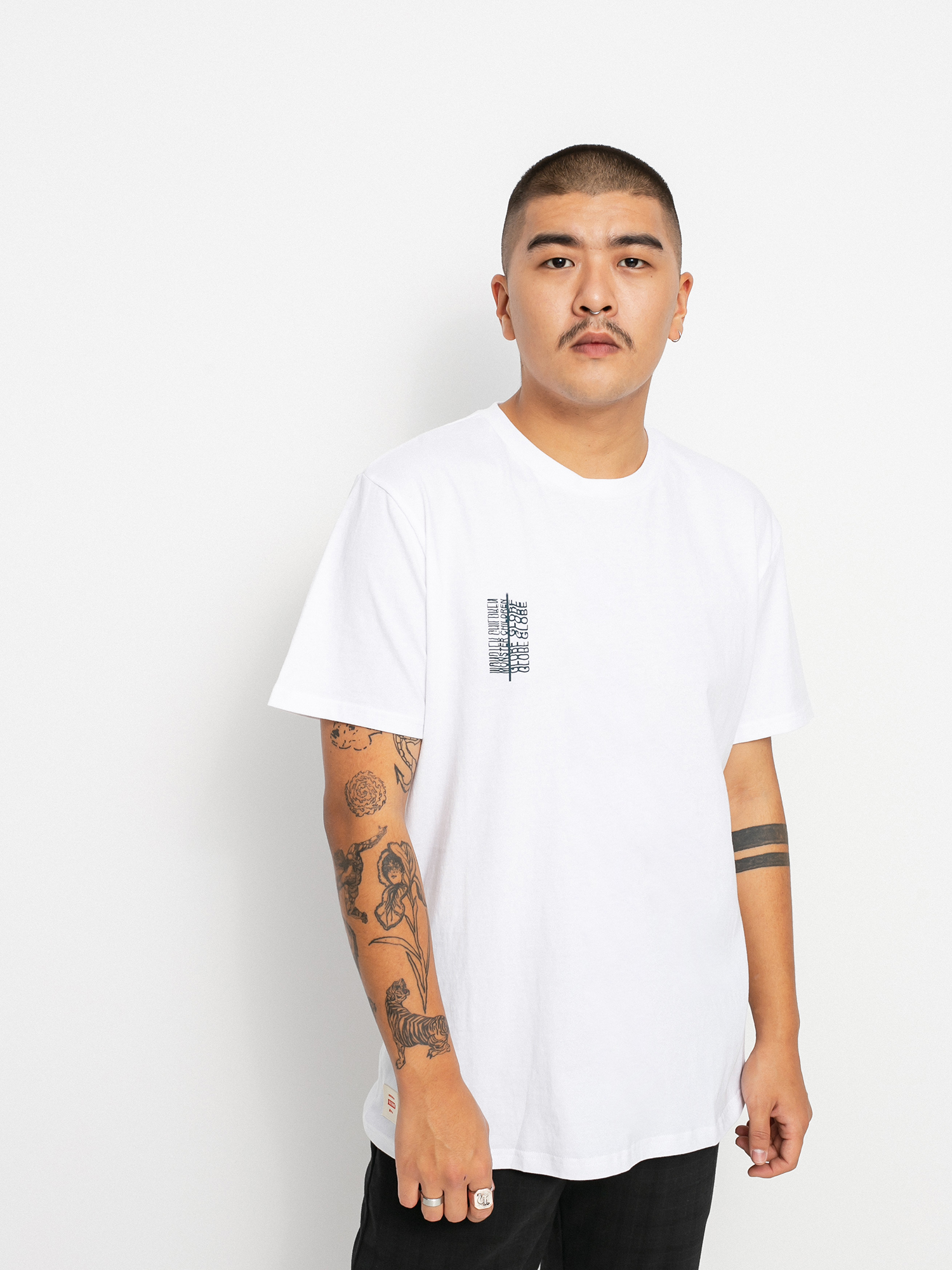 T-shirt Globe Refuse Bubblegum (white)
