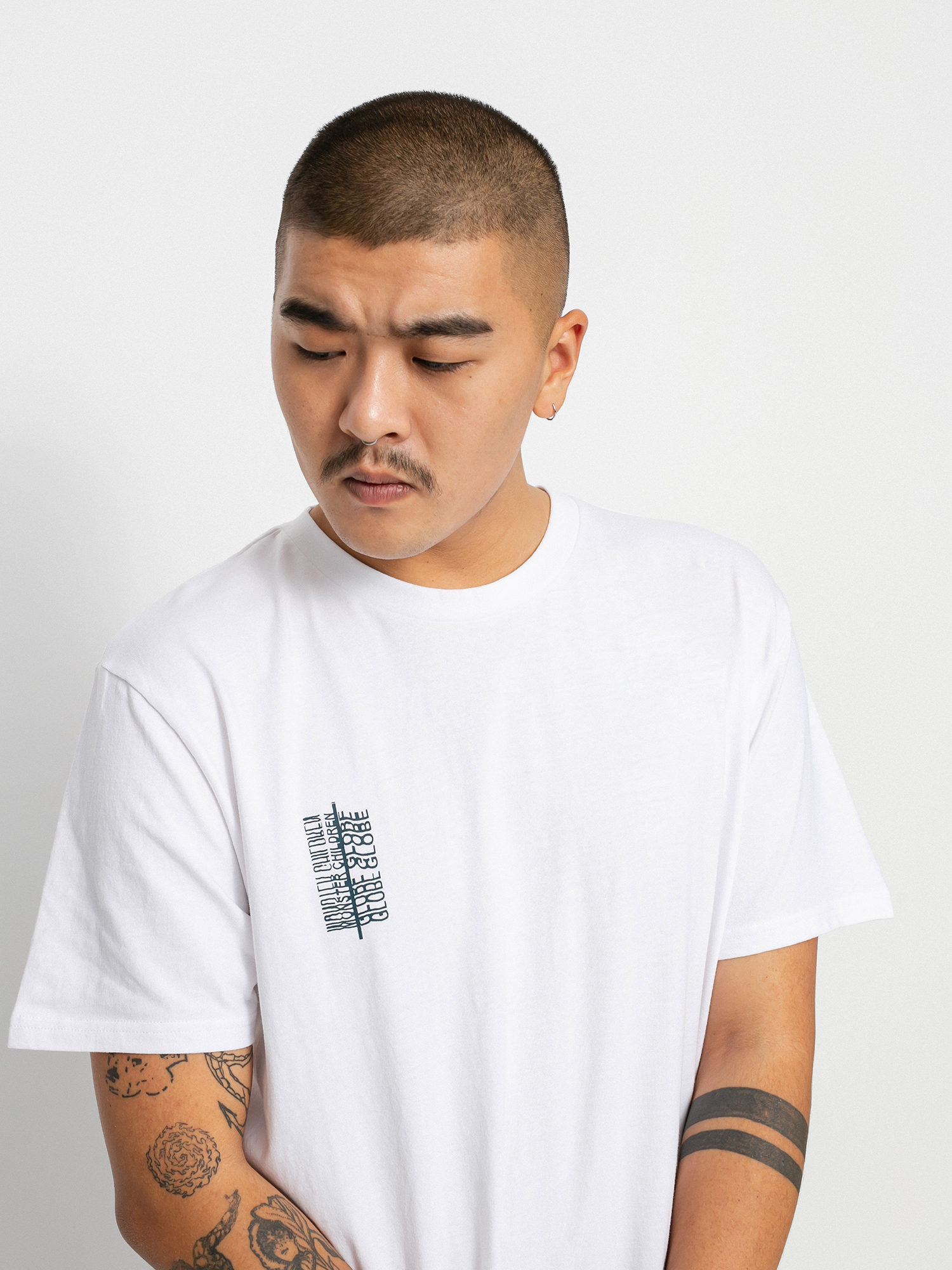 T-shirt Globe Refuse Bubblegum (white)