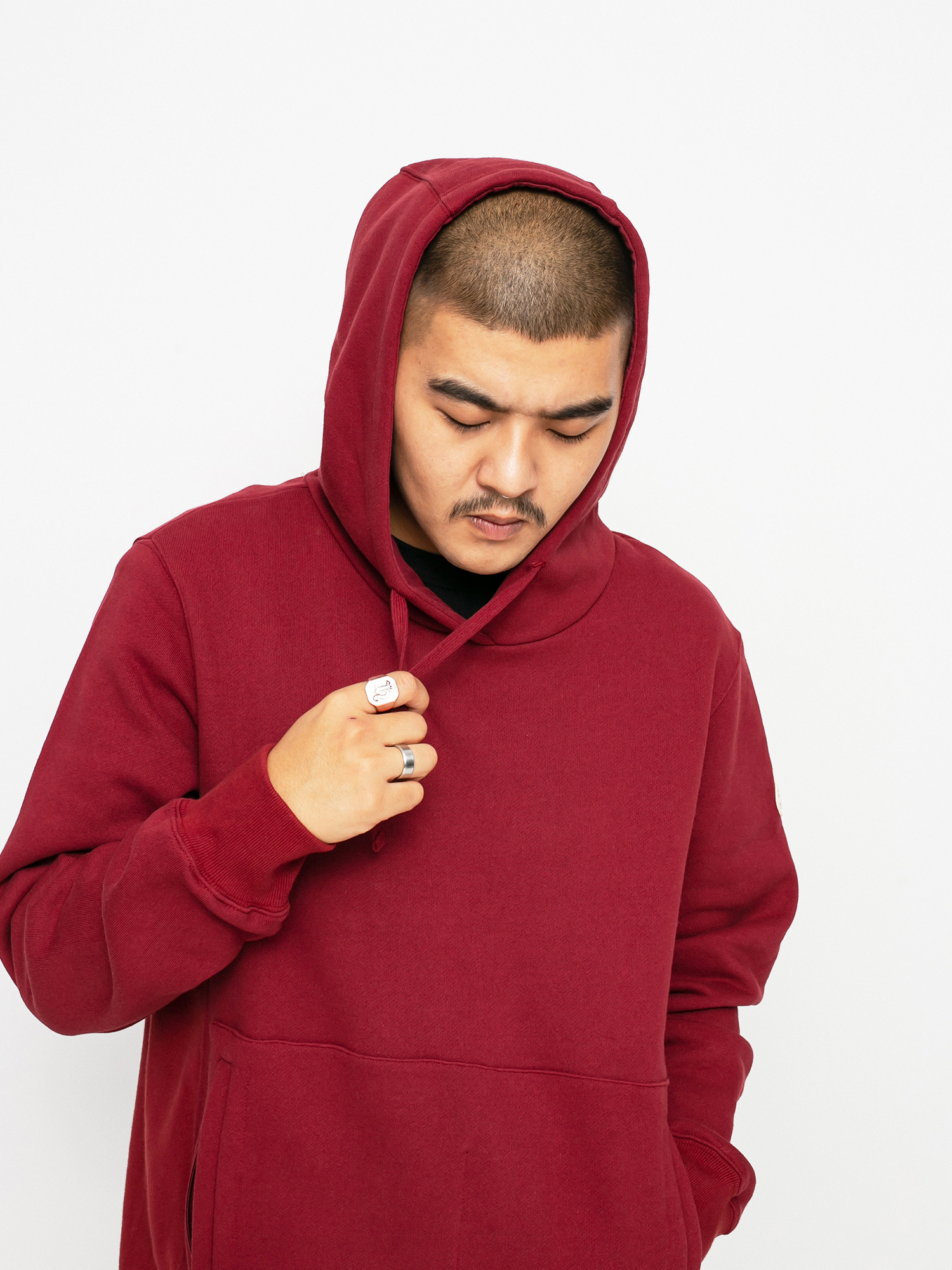 Bluza z kapturem Globe Burly HD (rhubarb)