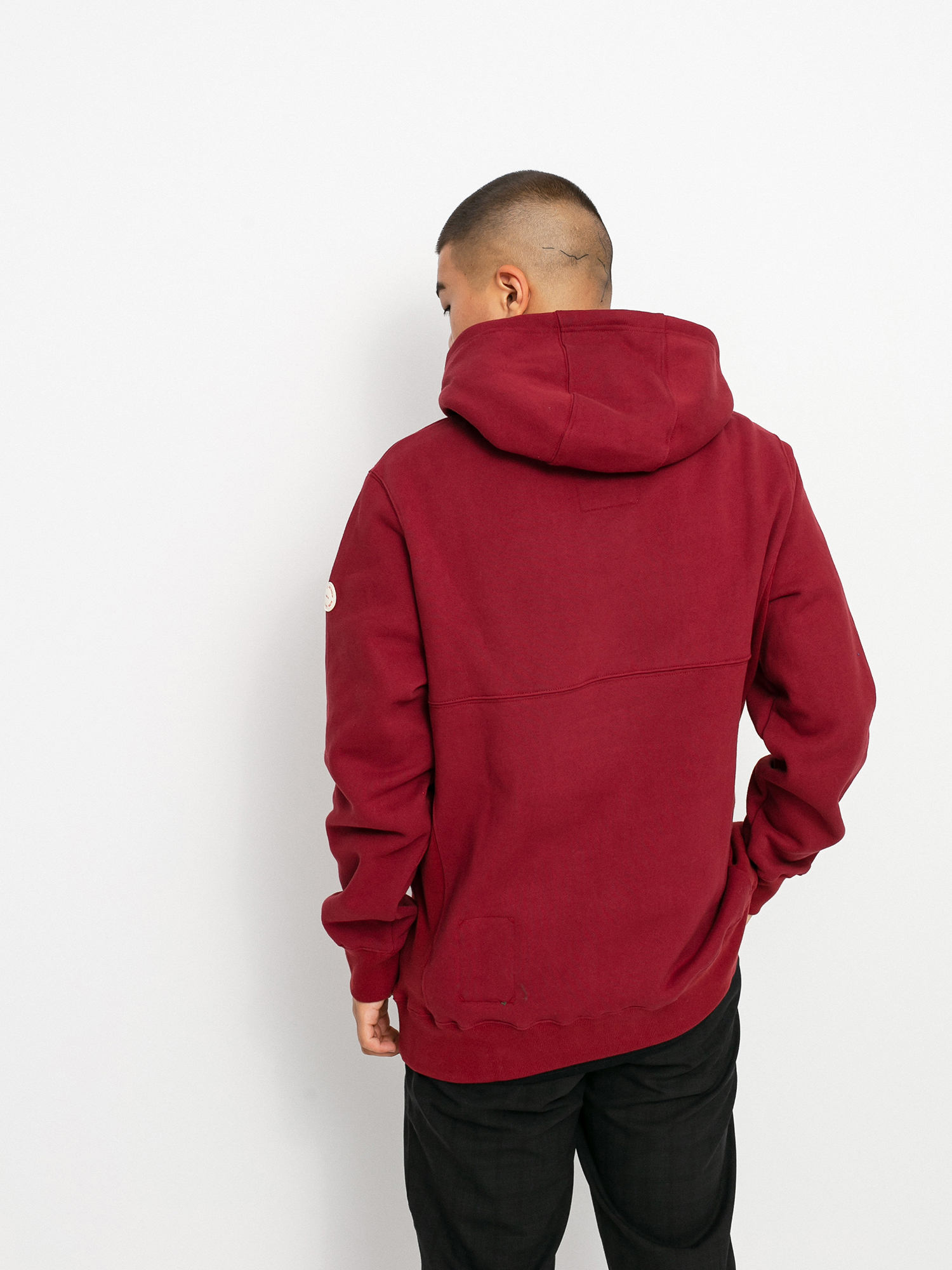 Bluza z kapturem Globe Burly HD (rhubarb)